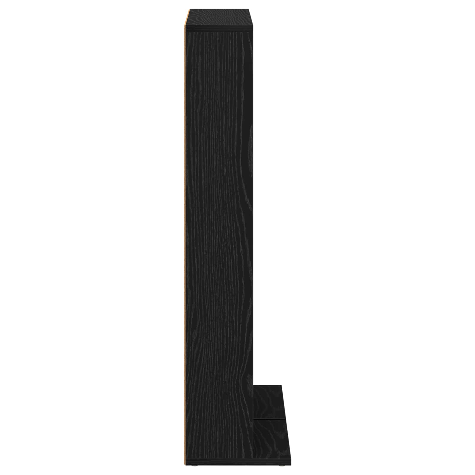 CD spinta 2 vnt. Juodojo ąžuolo 33 x 23,5 x 97,5 cm