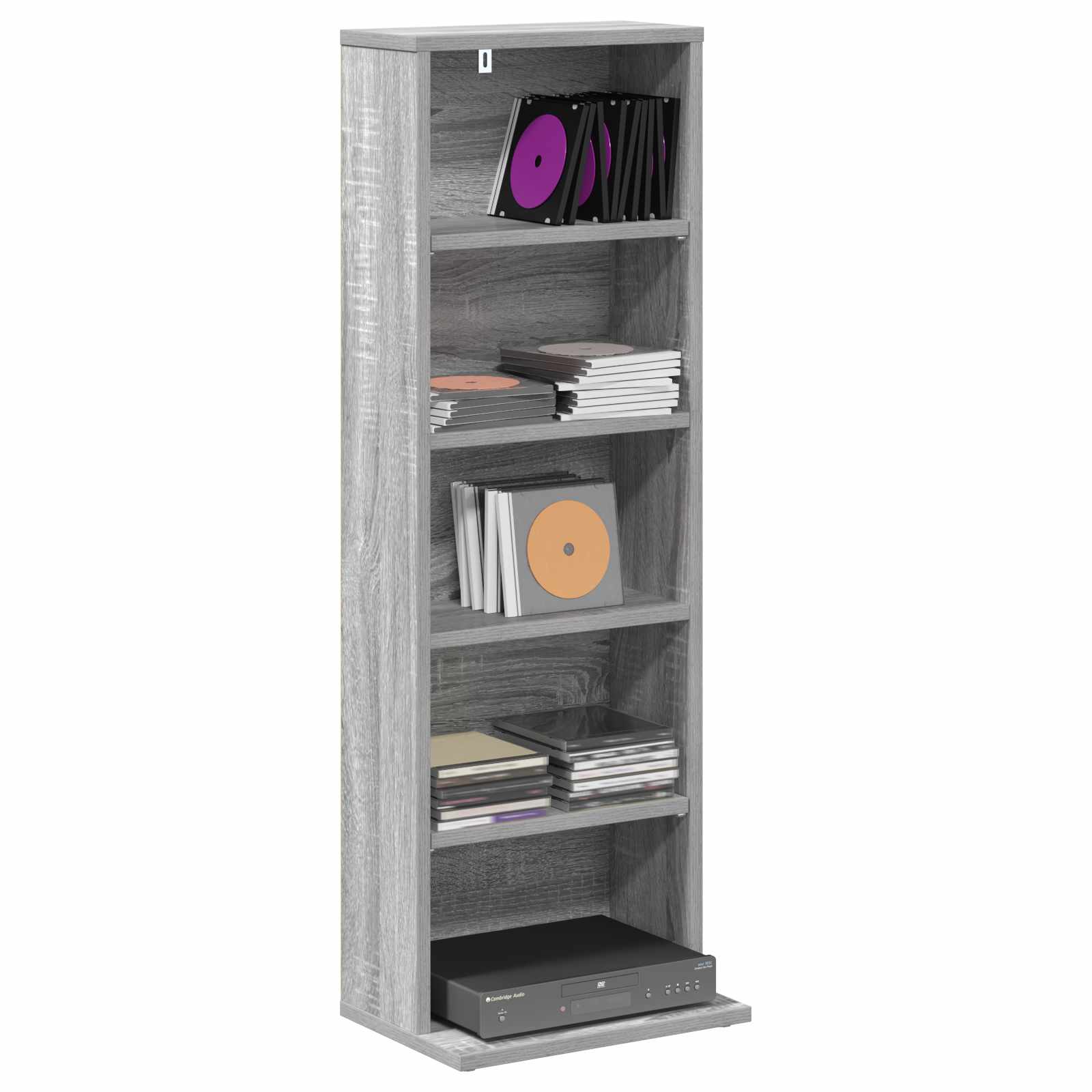 CD spinta Pilka Sonoma 33 x 23,5 x 97,5 cm Apdirbta mediena