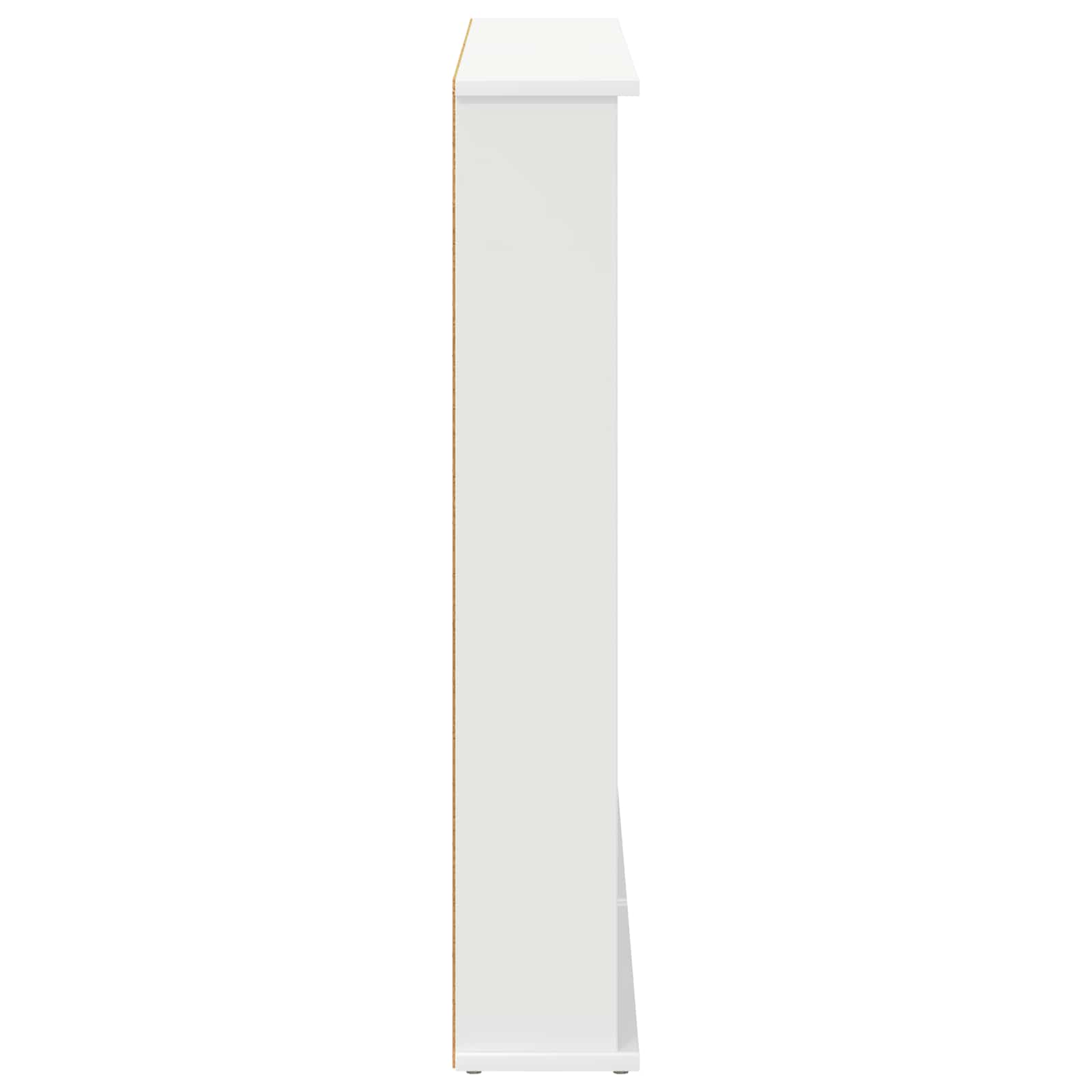 CD spinta 2 vnt. Balta 60 x 17 x 92 cm Apdirbta mediena