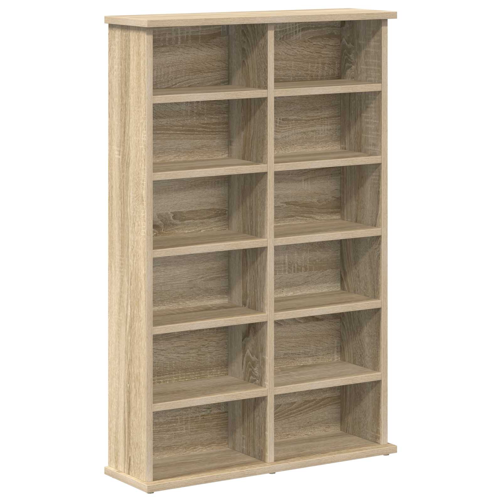 CD spinta Sonoma ąžuolas 60 x 17 x 92 cm Apdirbta mediena