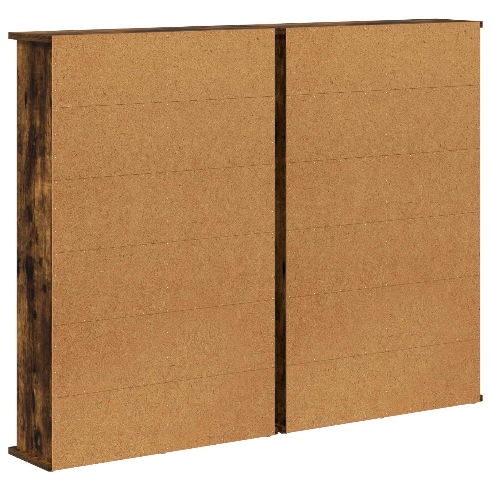 CD spinta 2 vnt. Dūminio ąžuolo 60 x 17 x 92 cm