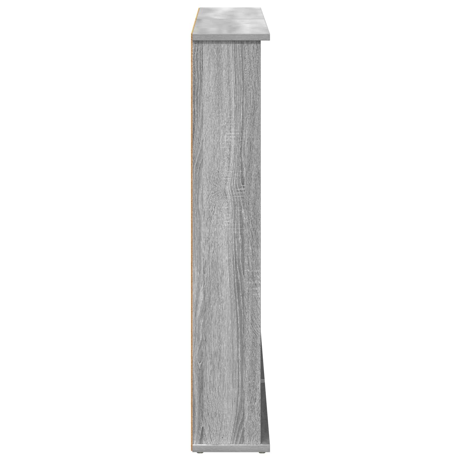 CD spinta 2 vnt. Pilka Sonoma 60 x 17 x 92 cm Apdirbta mediena