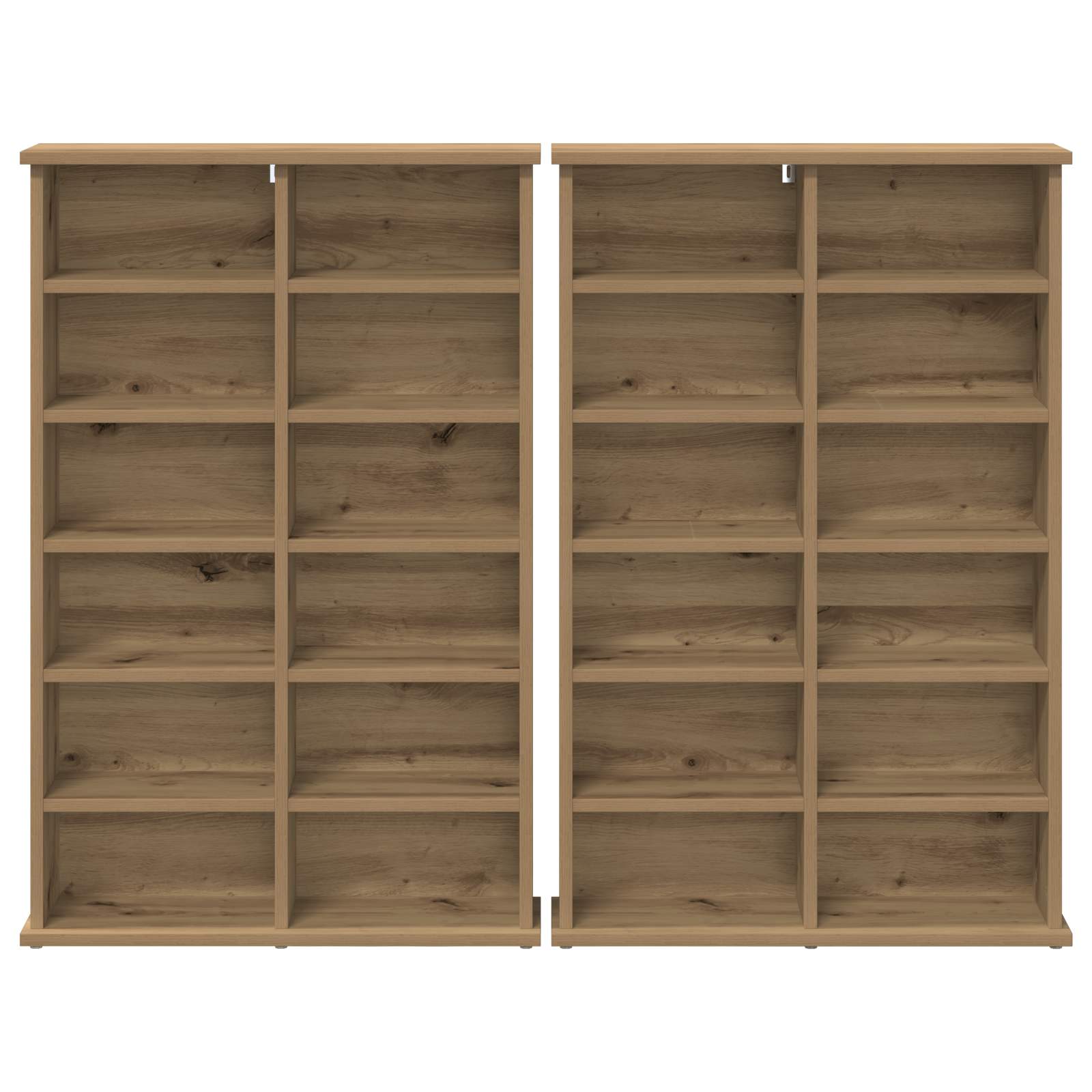 CD spinta 2 vnt. Artisano ąžuolo 60 x 17 x 92 cm