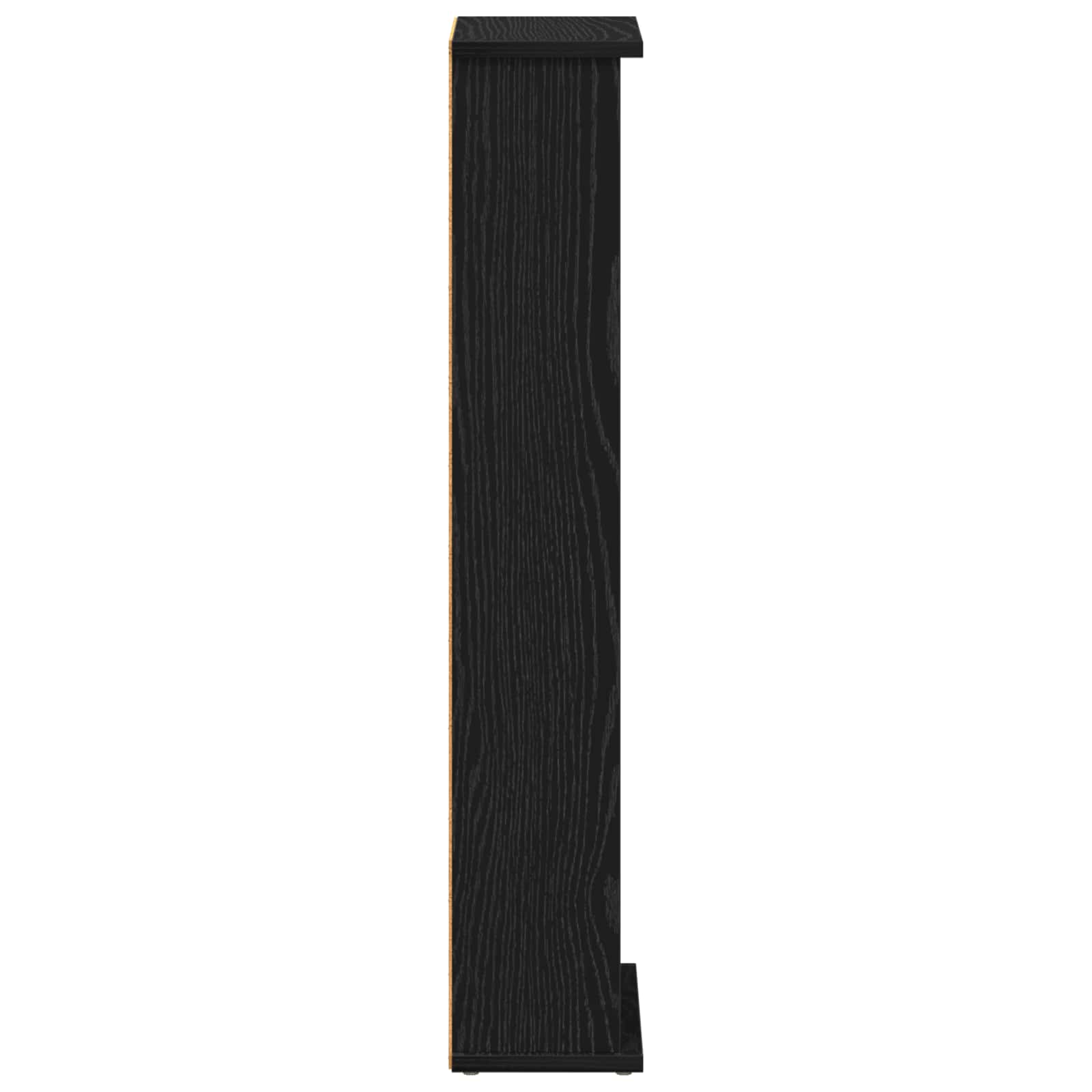 CD spinta Juodojo ąžuolo 60 x 17 x 92 cm Apdirbta mediena