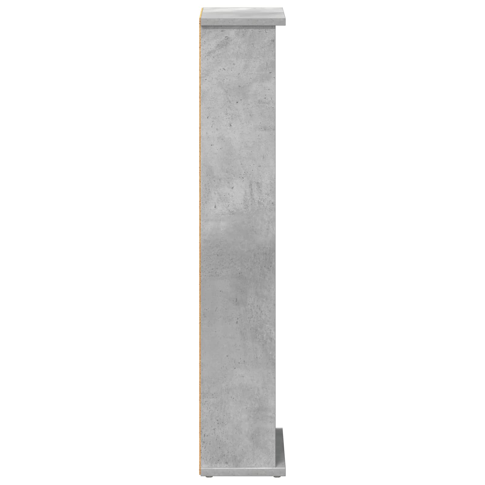 CD spinta Betono pilka 60 x 17 x 92 cm Apdirbta mediena