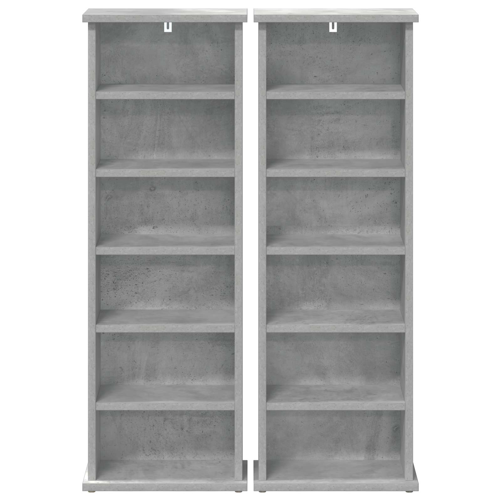 CD spinta 2 vnt. Betono pilka 60 x 17 x 92 cm Apdirbta mediena