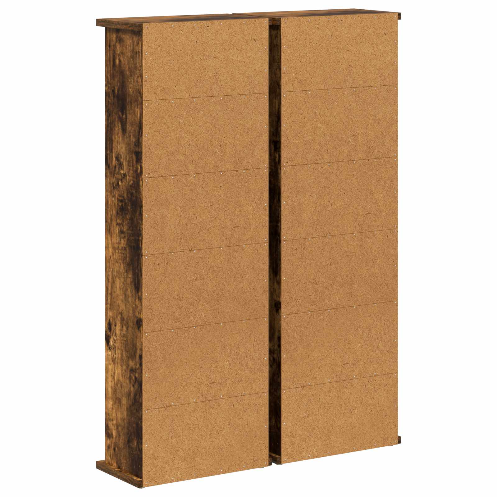 CD spinta 2 vnt. Dūminio ąžuolo 60 x 17 x 92 cm