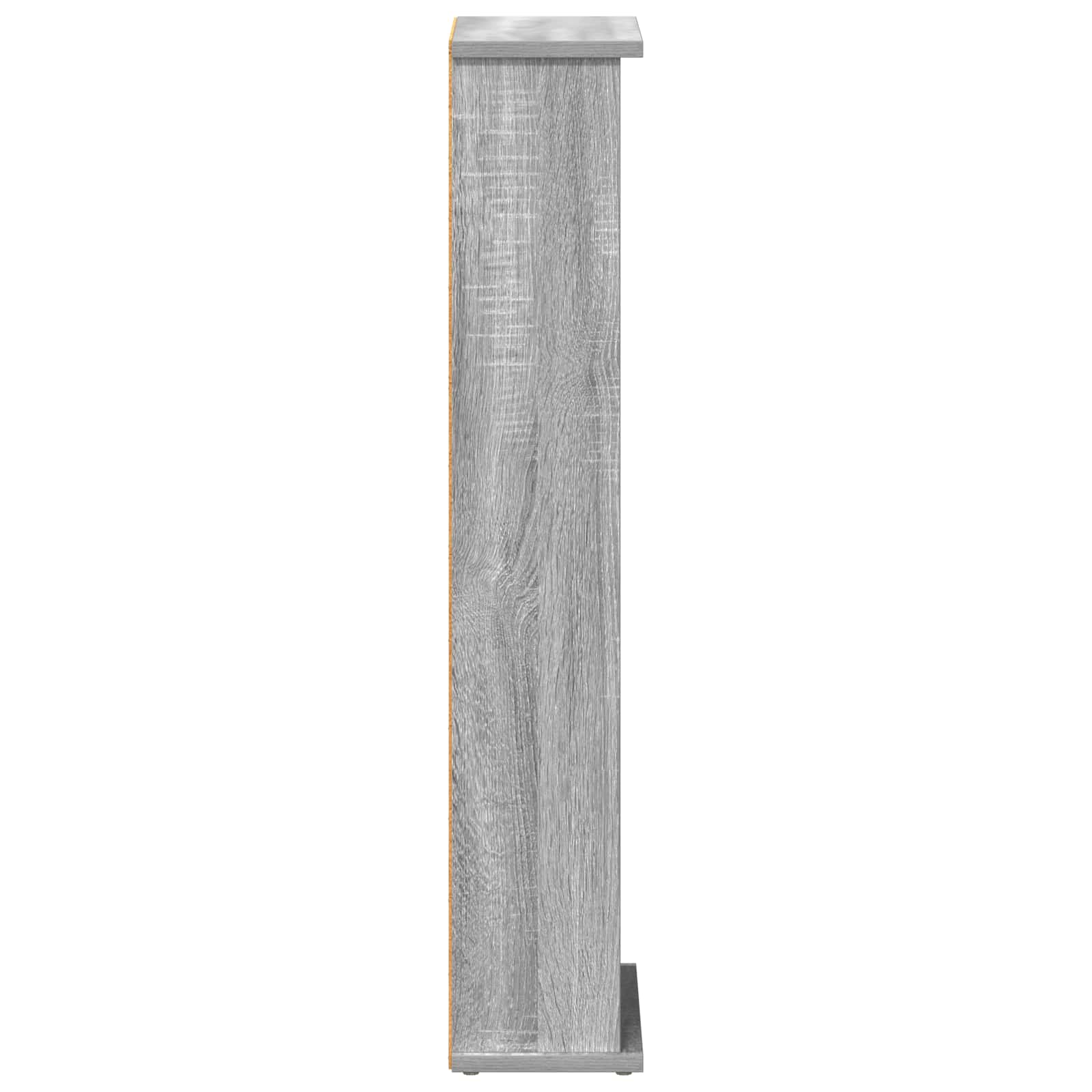 CD spinta Pilka Sonoma 60 x 17 x 92 cm Apdirbta mediena