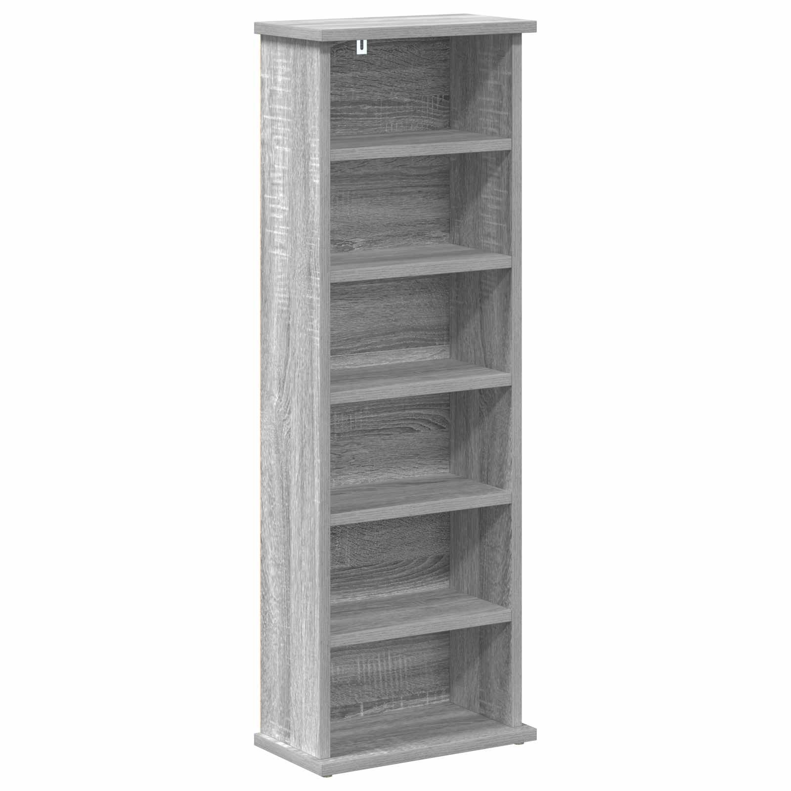 CD spinta 2 vnt. Pilka Sonoma 60 x 17 x 92 cm Apdirbta mediena