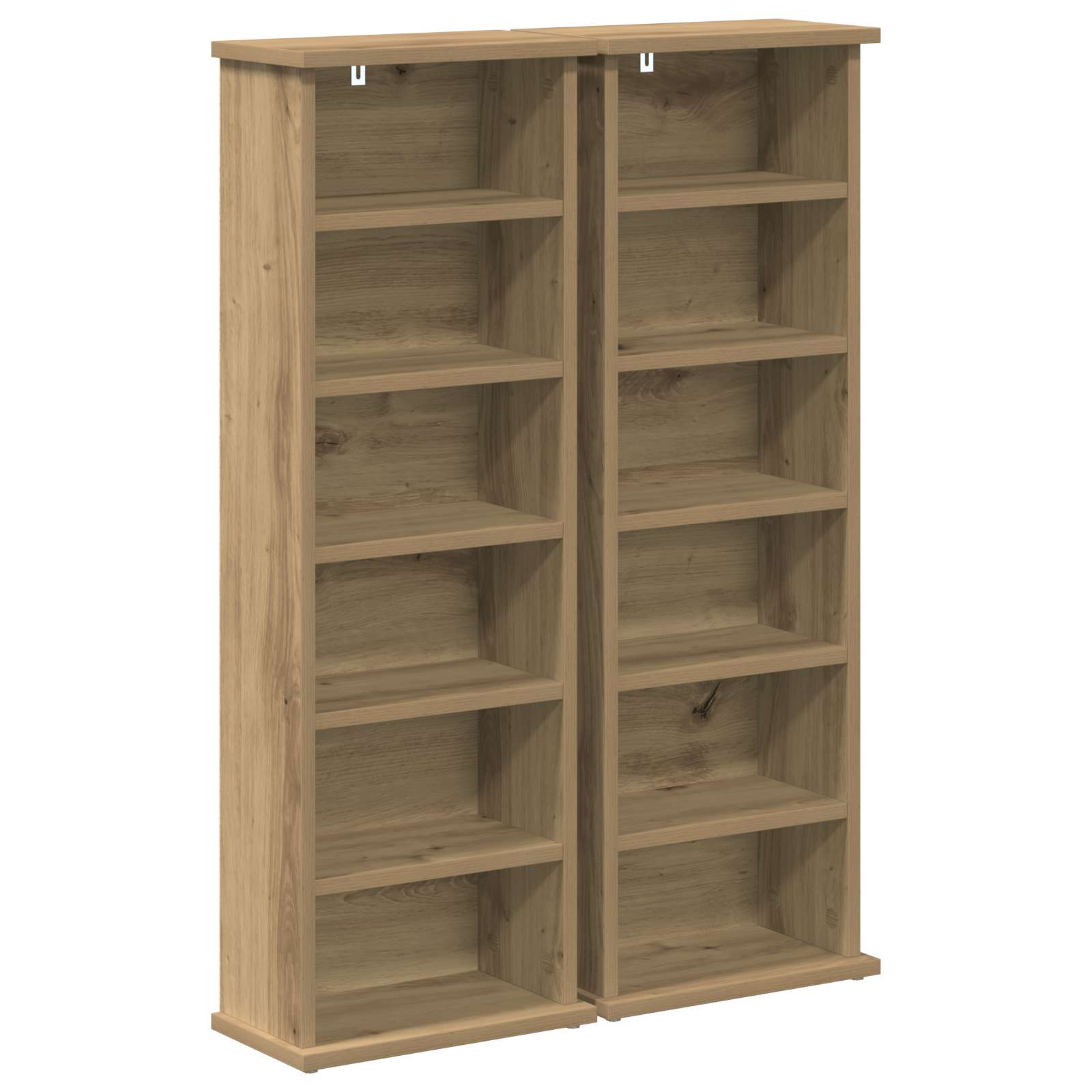 CD spinta 2 vnt. Artisano ąžuolo 60 x 17 x 92 cm