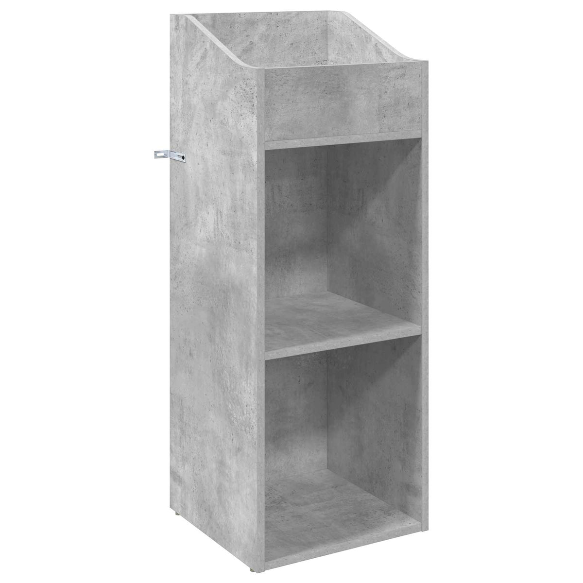 Plokštelių spintelė Betono pilka 36 x 36 x 95,5 cm
