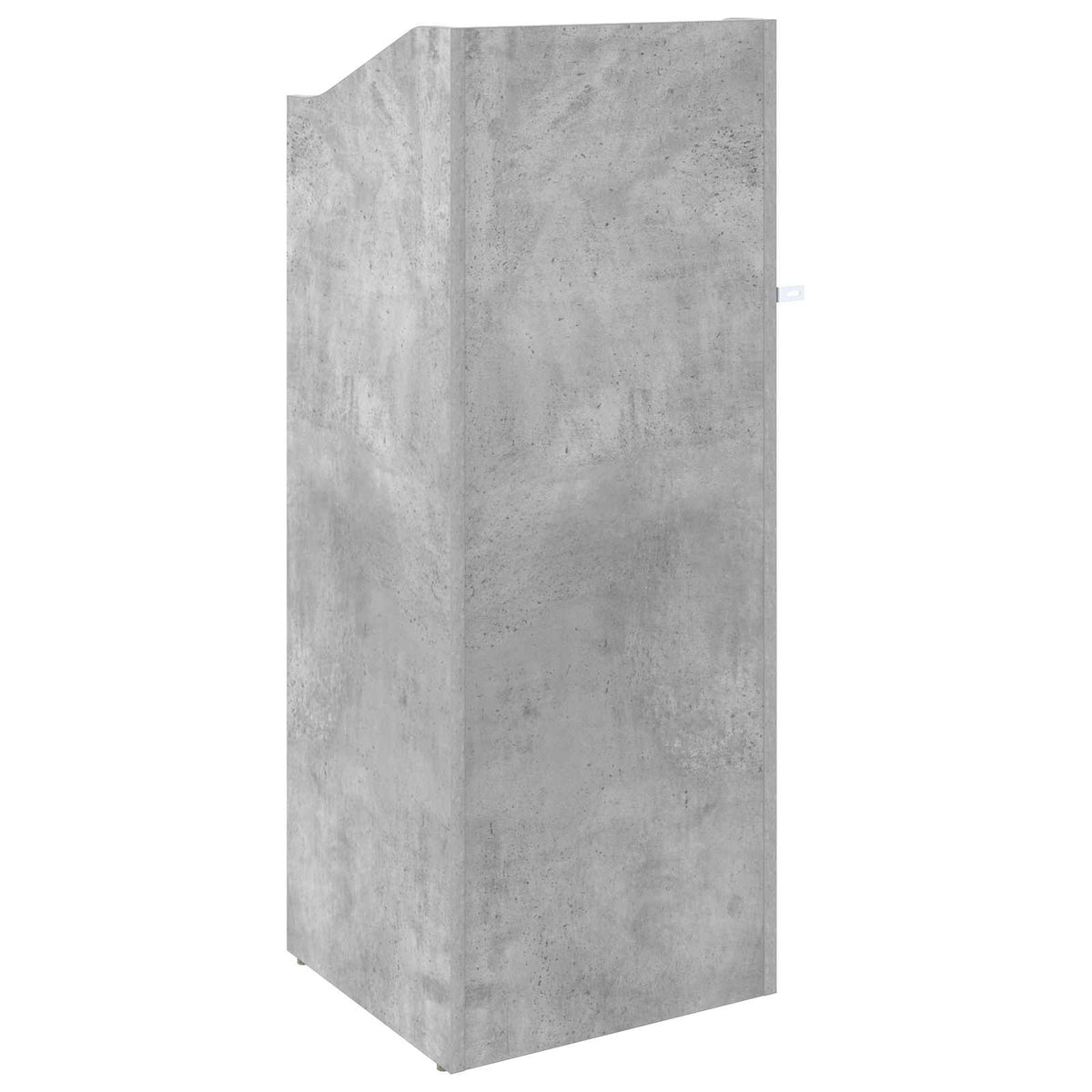 Plokštelių spintelė Betono pilka 36 x 36 x 95,5 cm
