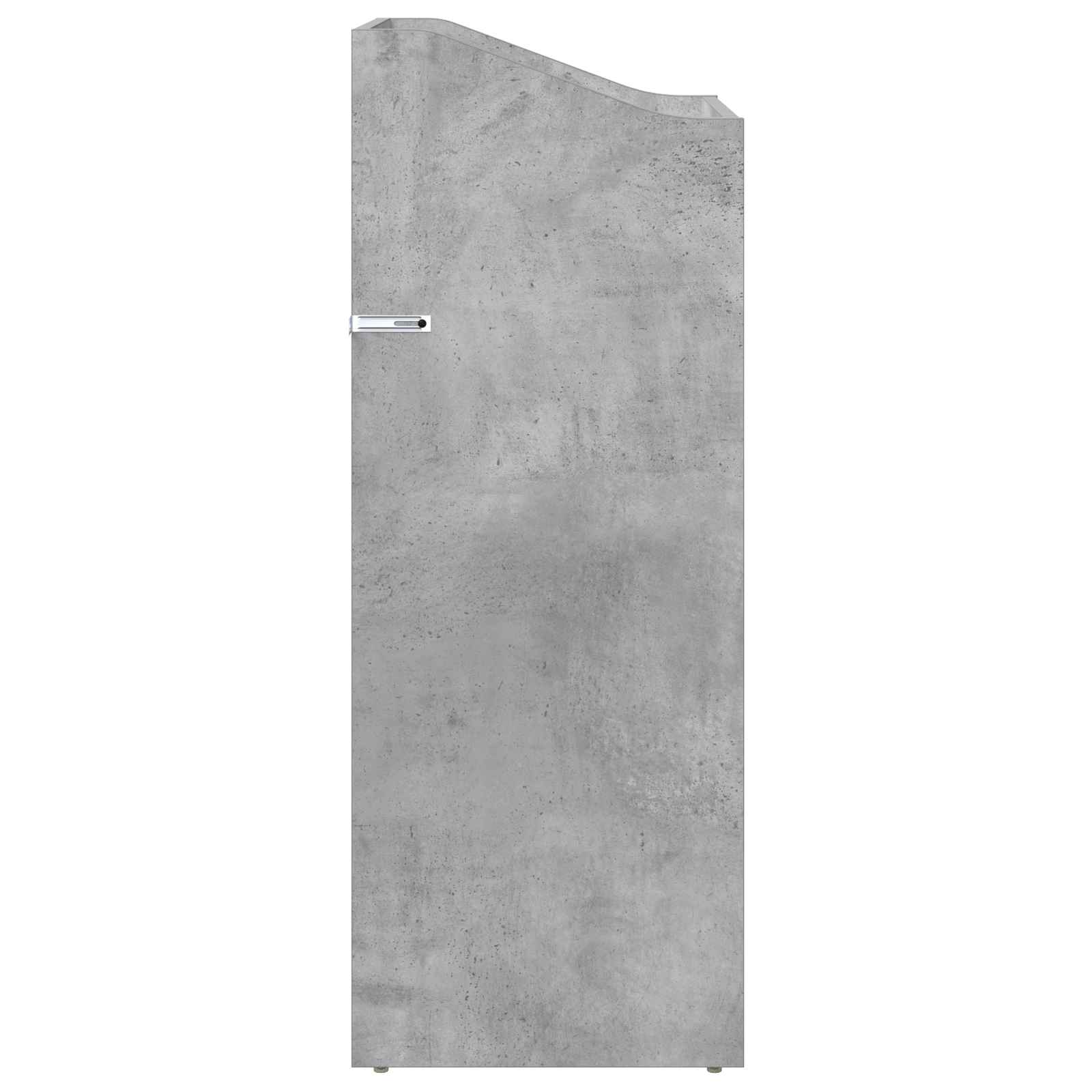 Plokštelių spintelė Betono pilka 36 x 36 x 95,5 cm