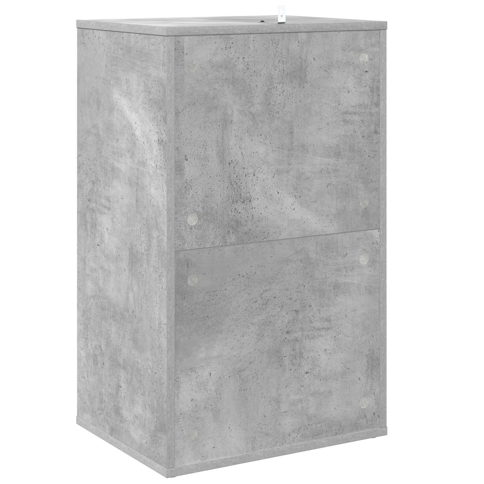 Plokštelių spintelė Betono pilka 44,5 x 36,5 x 74,5 cm