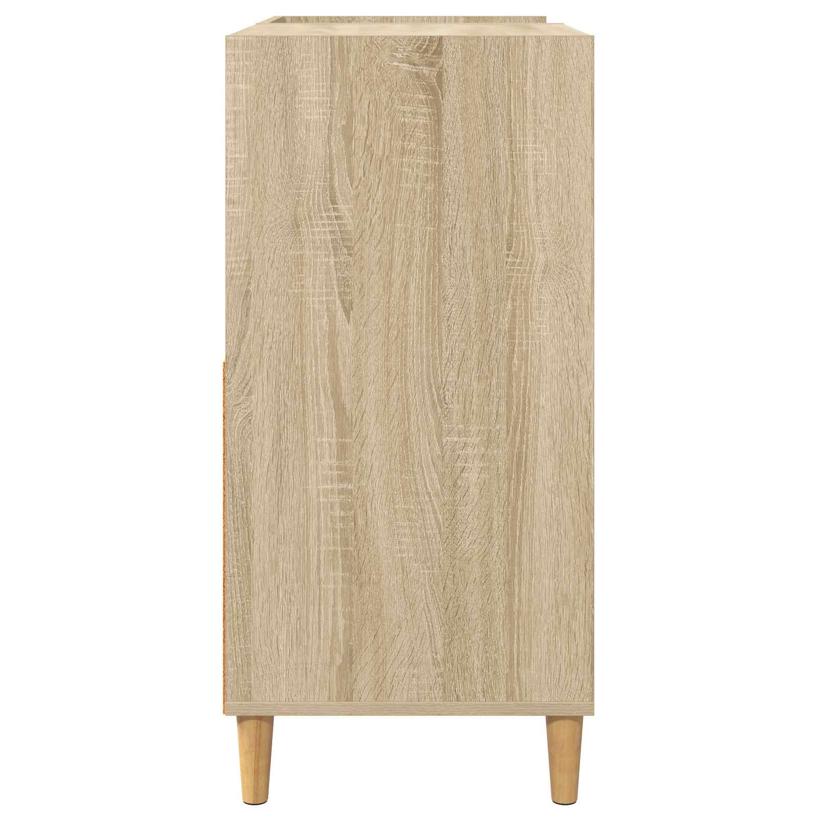 Plokštelių grotuvo stovas Sonoma ąžuolas 82 x 39,5 x 82,5 cm