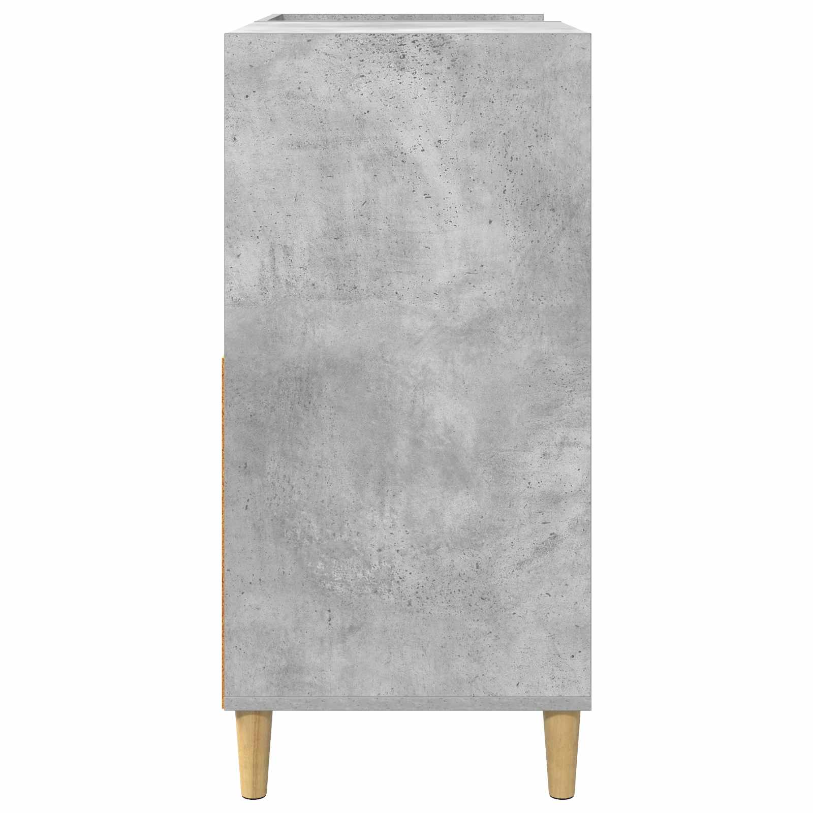 Plokštelių grotuvo stovas Betono pilka 82 x 39,5 x 82,5 cm