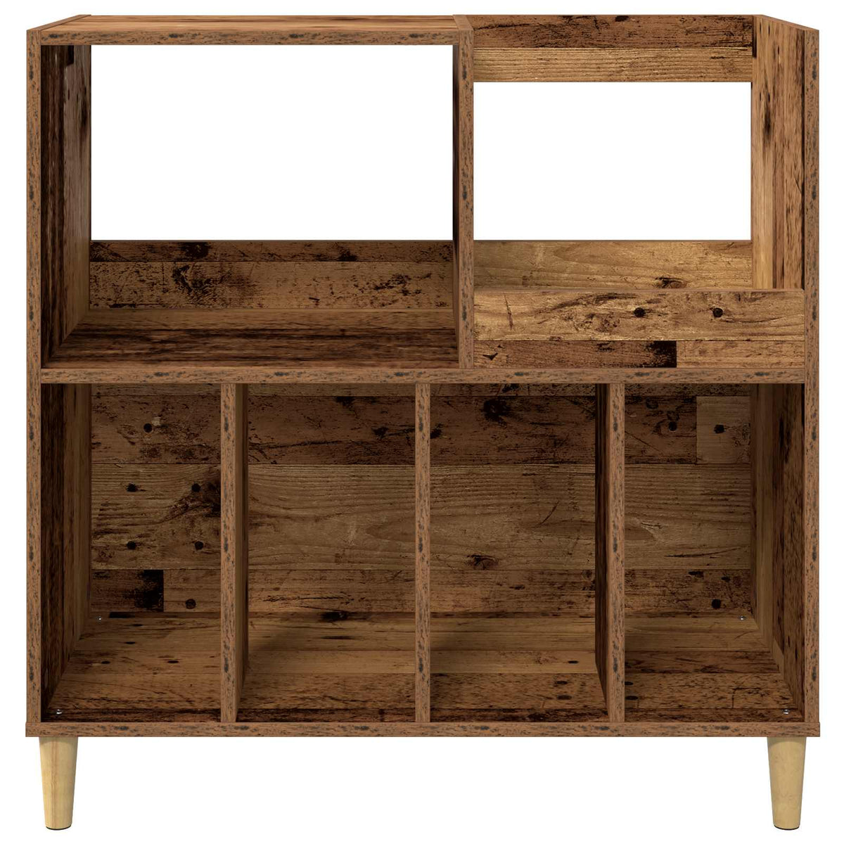 Plokštelių grotuvo stovas Ąžuolo mediena 82 x 39,5 x 82,5 cm