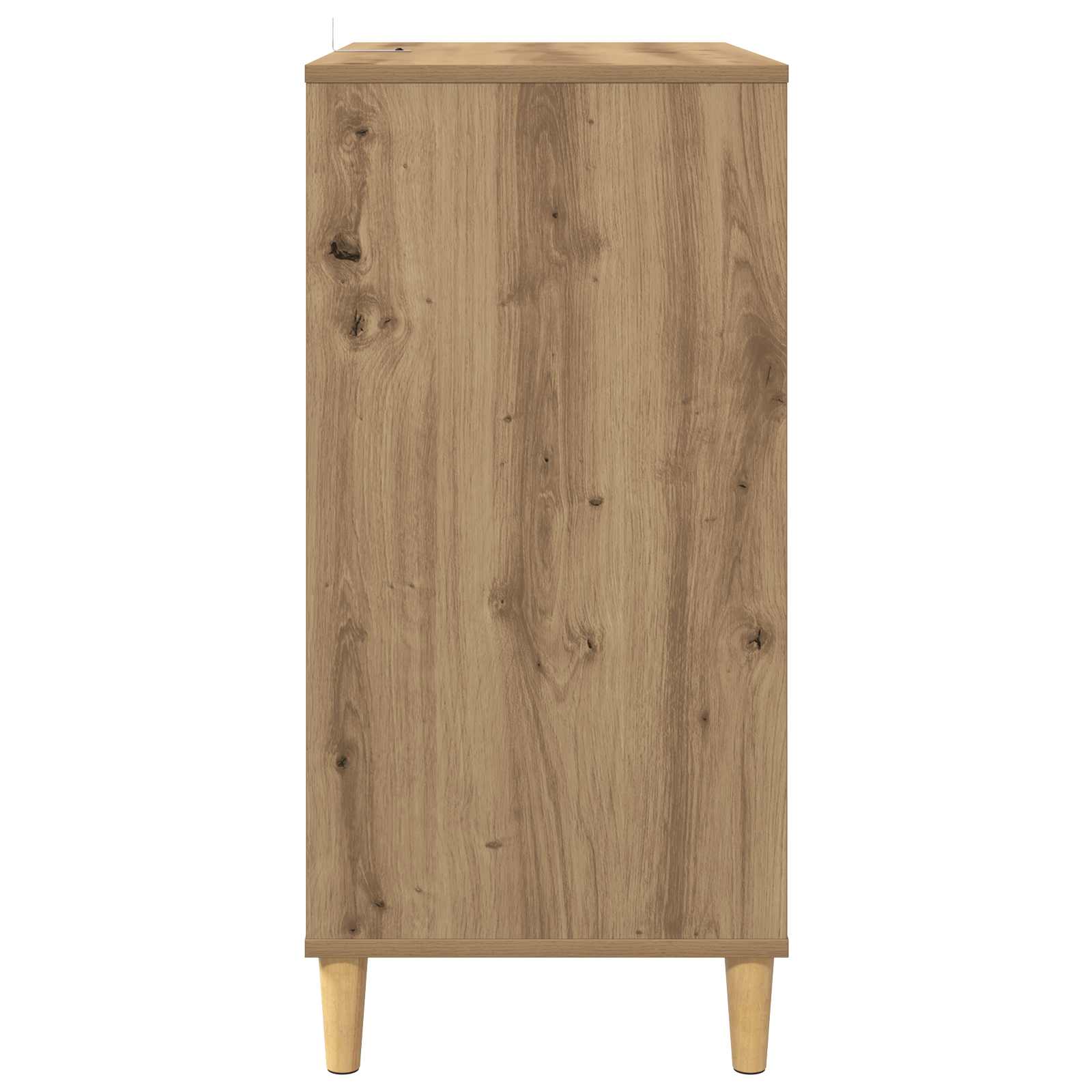 Plokštelių grotuvo stovas Artisano ąžuolo 71 x 39,5 x 83 cm