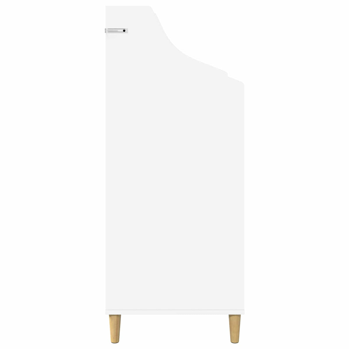 Medijos lentynos Balta 70,5 x 46 x 112 cm Apdirbta mediena
