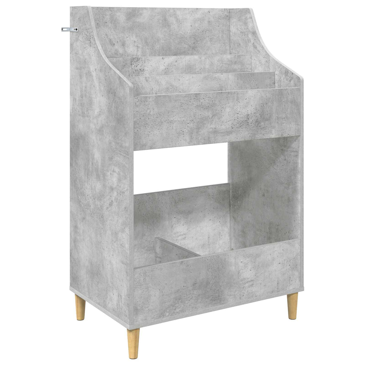 Medijos lentynos Betono pilka 70,5 x 46 x 112 cm