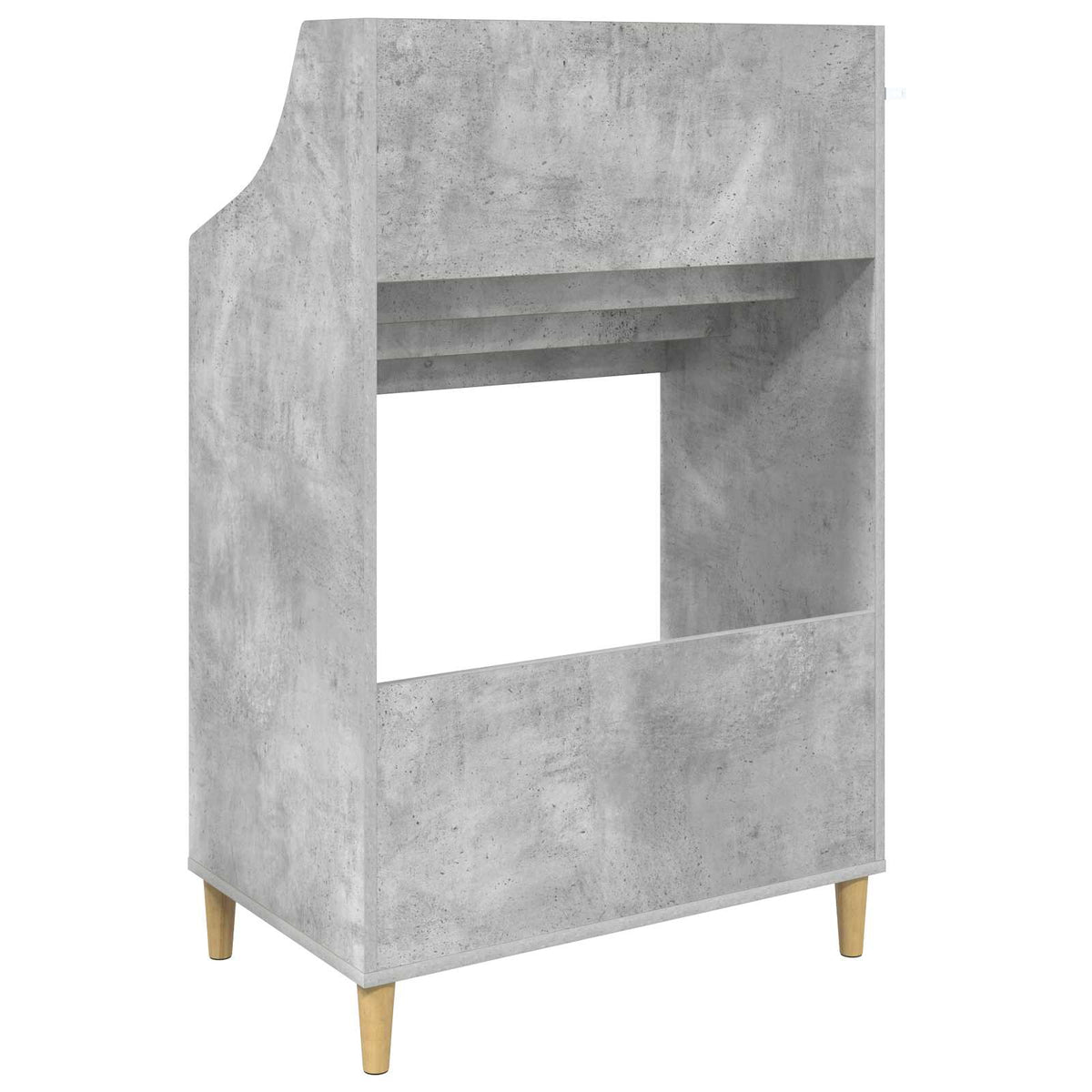Medijos lentynos Betono pilka 70,5 x 46 x 112 cm
