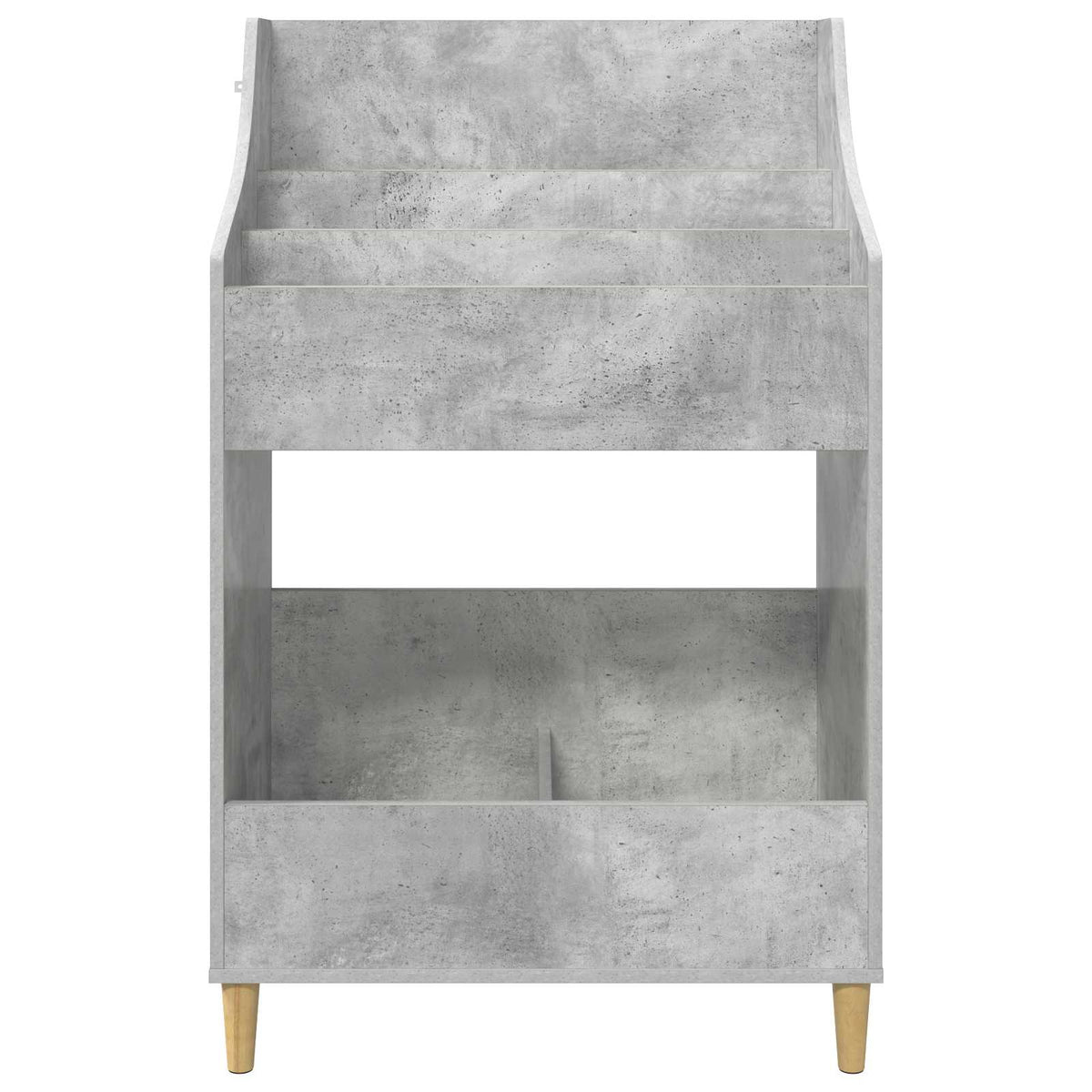 Medijos lentynos Betono pilka 70,5 x 46 x 112 cm