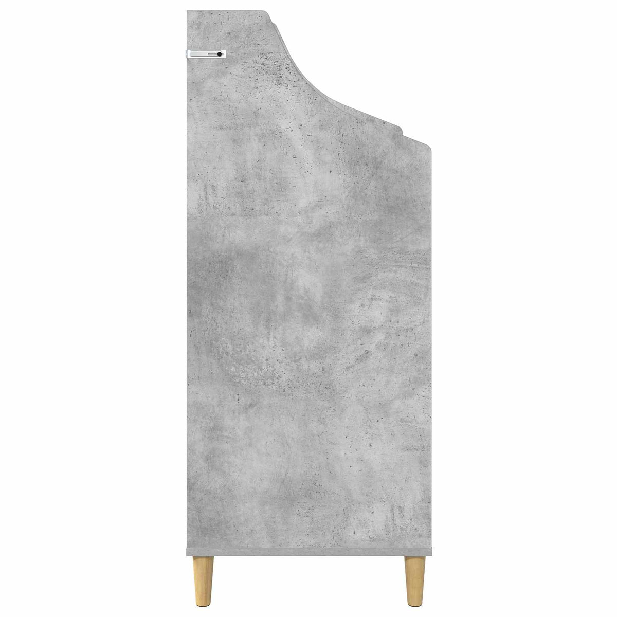 Medijos lentynos Betono pilka 70,5 x 46 x 112 cm