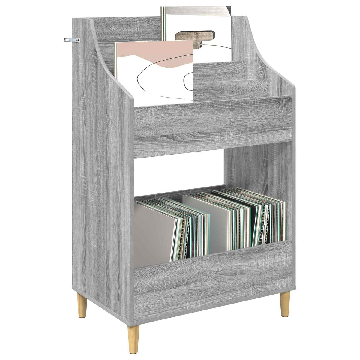 Medijos lentynos Pilka Sonoma 70,5 x 46 x 112 cm
