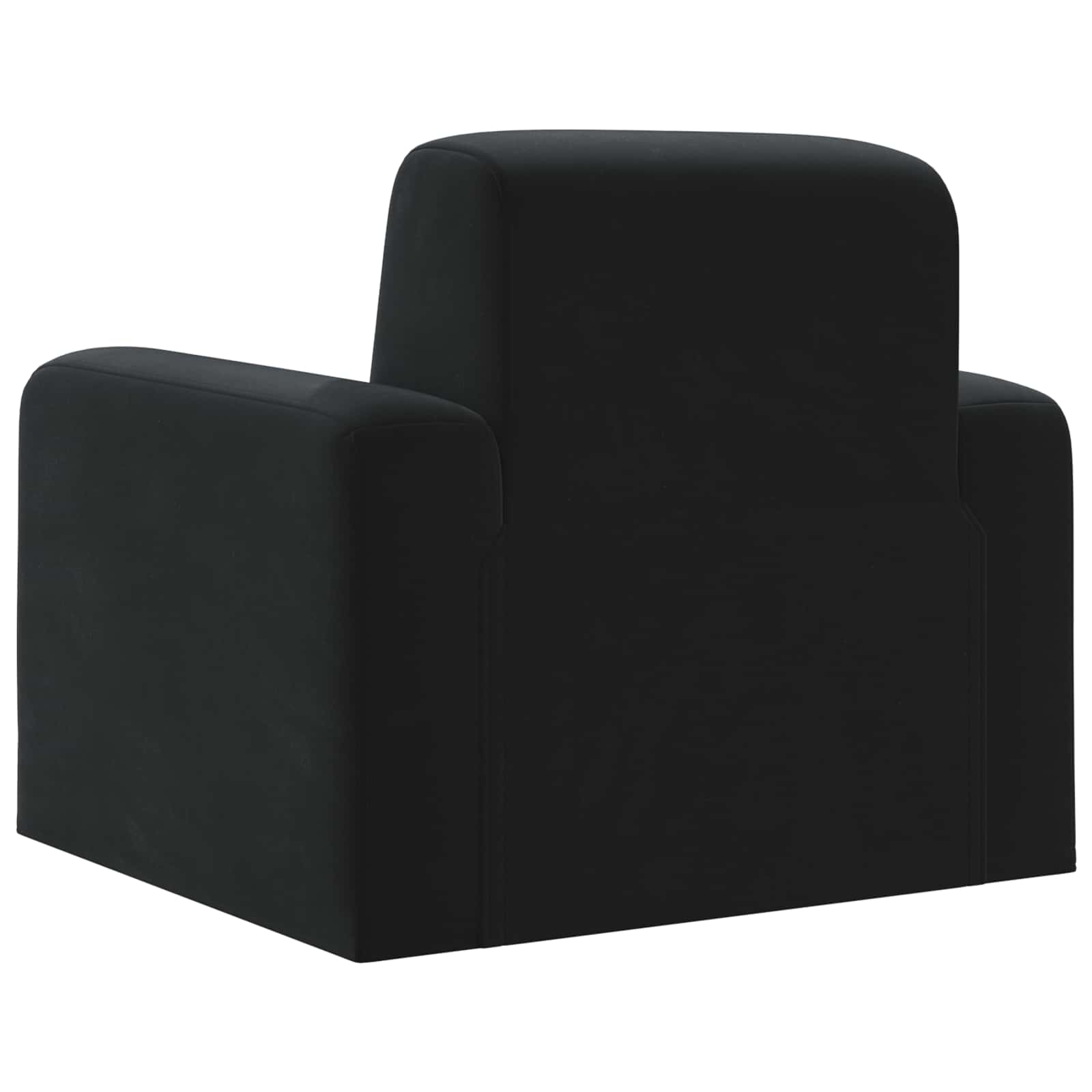 Krėslas Juoda Aksomas