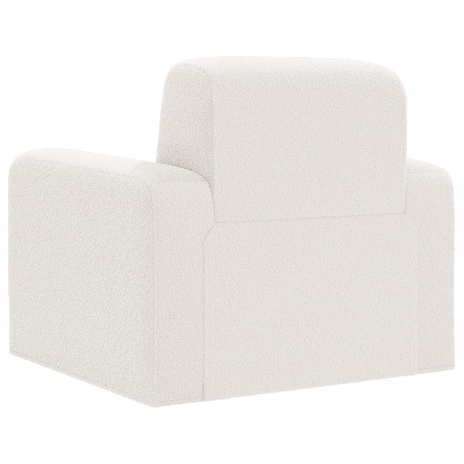 Krėslas Kreminė Bouclé