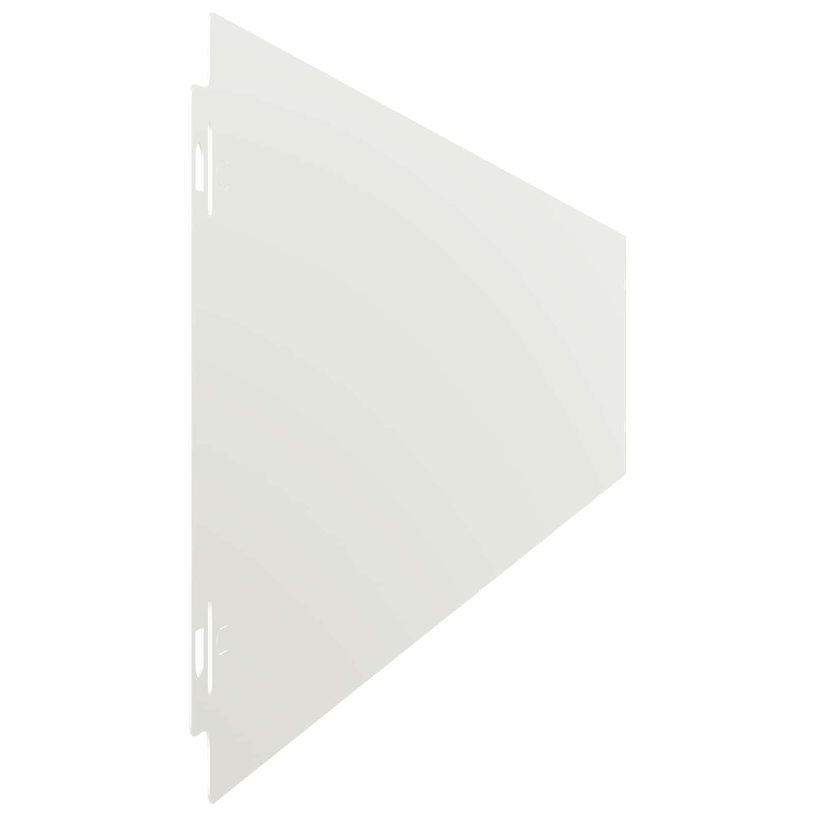 Vejo kraštas 30 vnt. 15 x 103 cm Plienas Balta