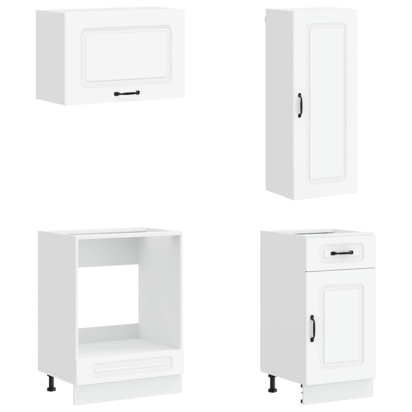 Virtuvės vienetas KALMAR 8 pcs Balta Apdirbta mediena