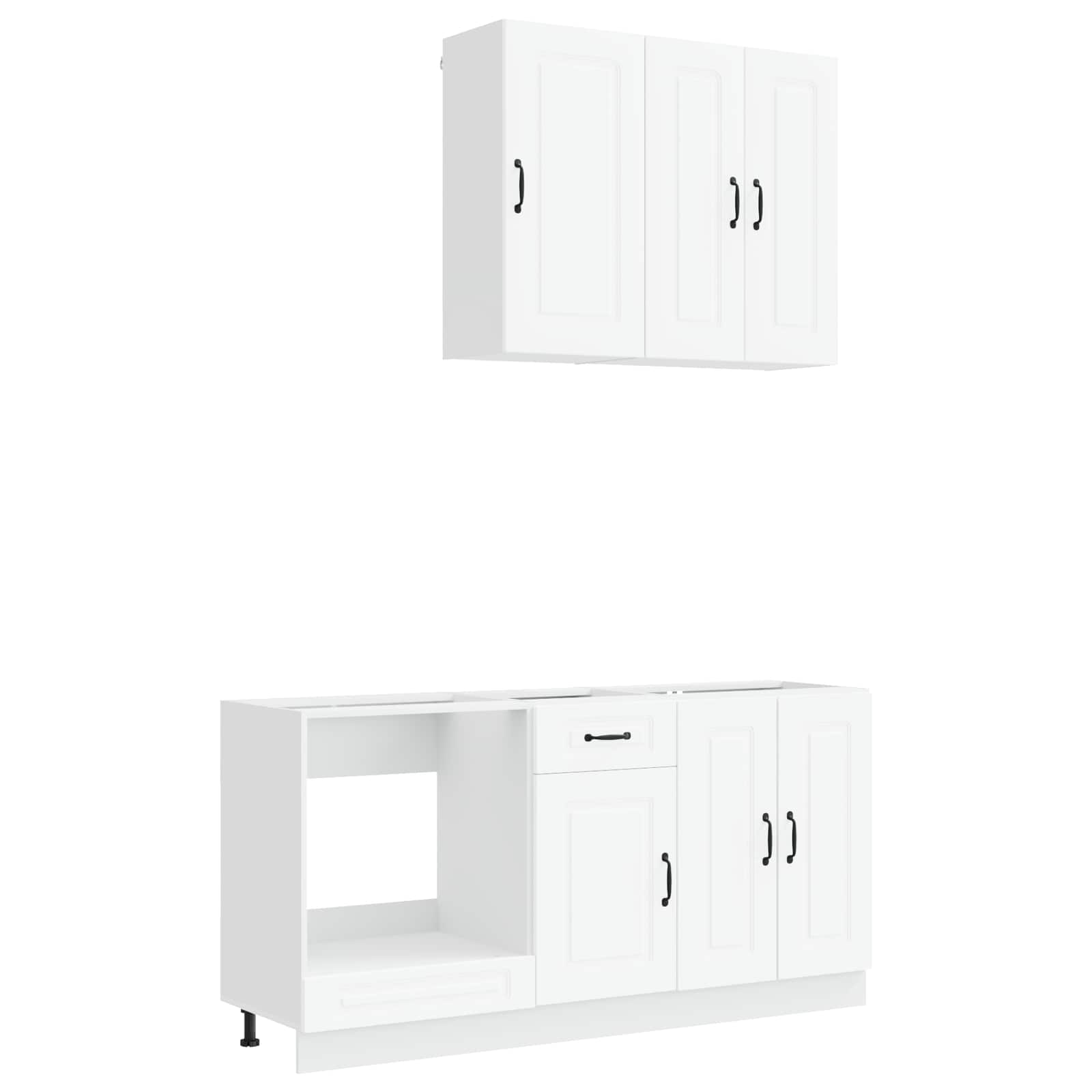 Virtuvės vienetas KALMAR 5 pcs Balta Apdirbta mediena