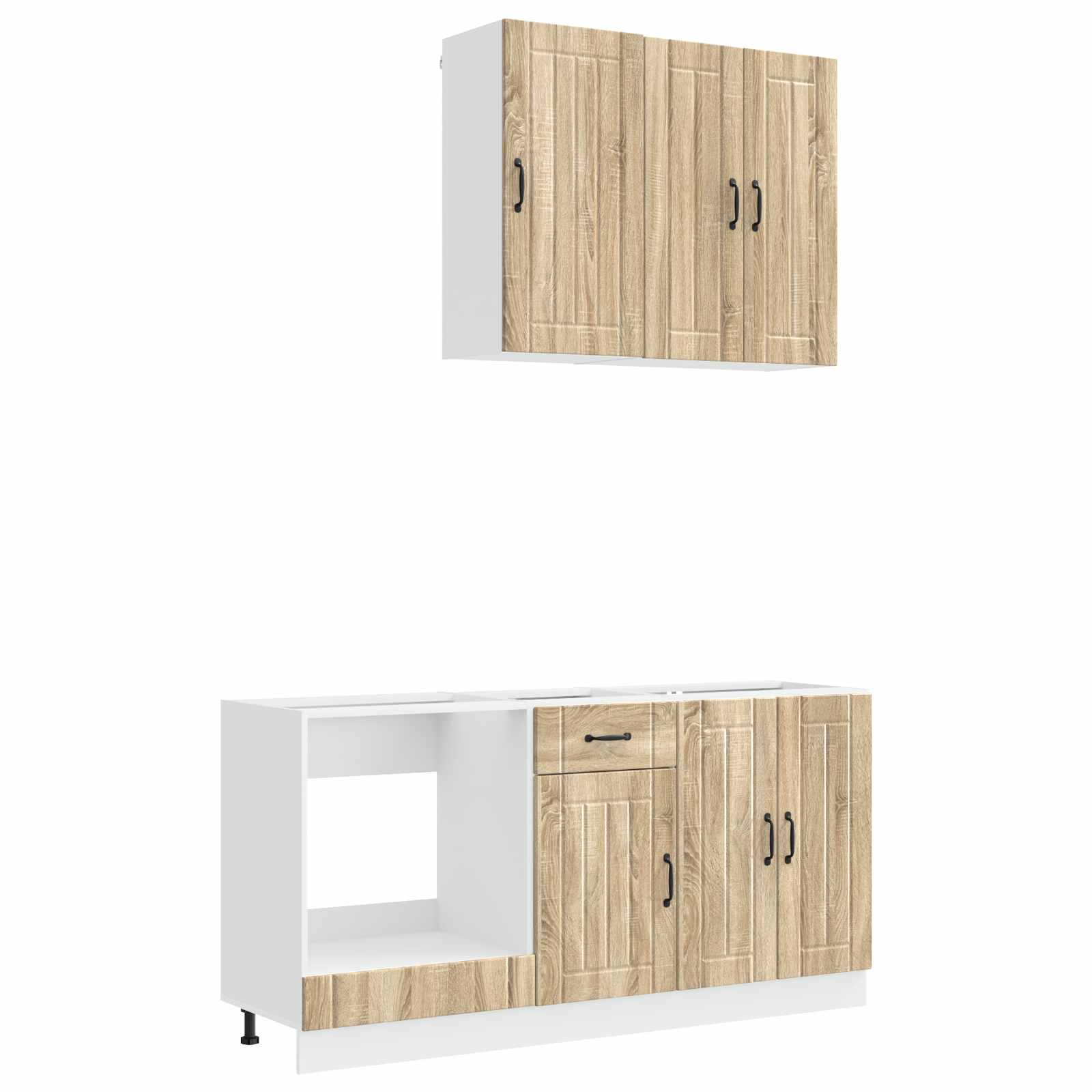 Virtuvės vienetas LUCCA 5 pcs Sonoma ąžuolas Apdirbta mediena
