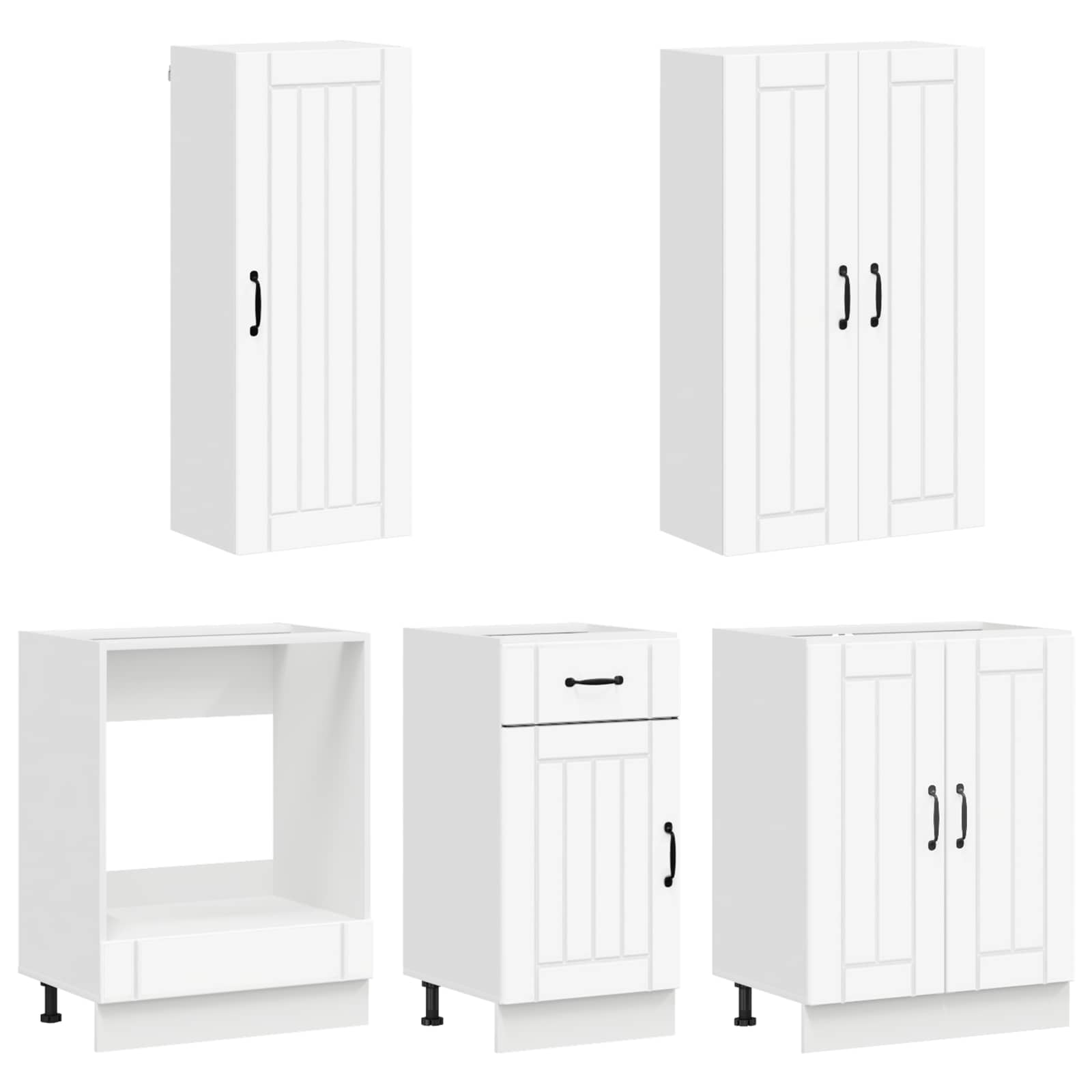 Virtuvės vienetas LUCCA 5 pcs Balta