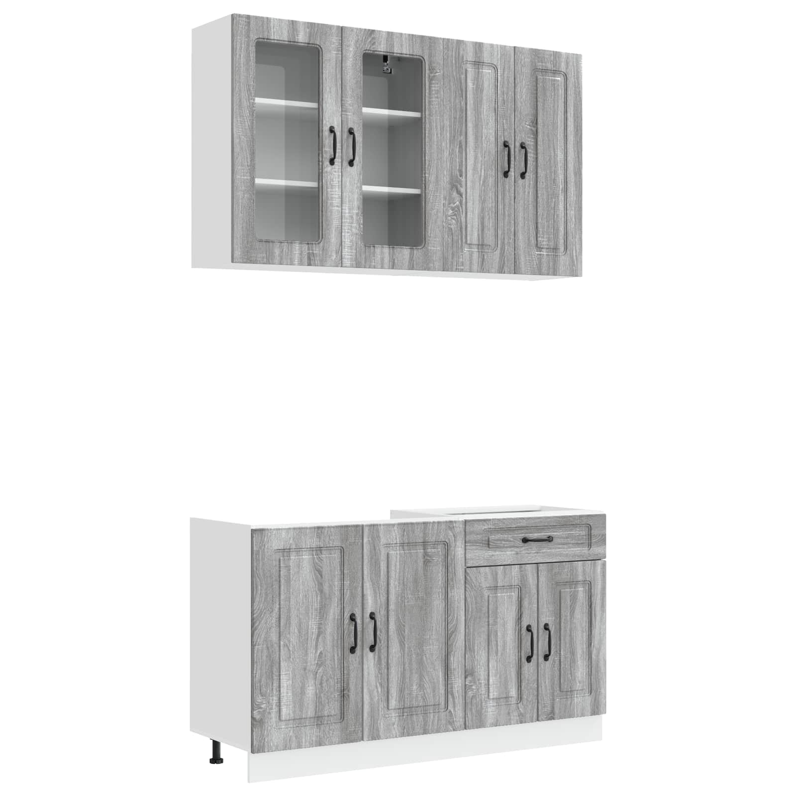 Virtuvės vienetas KALMAR 4 pcs Pilka Sonoma Apdirbta mediena