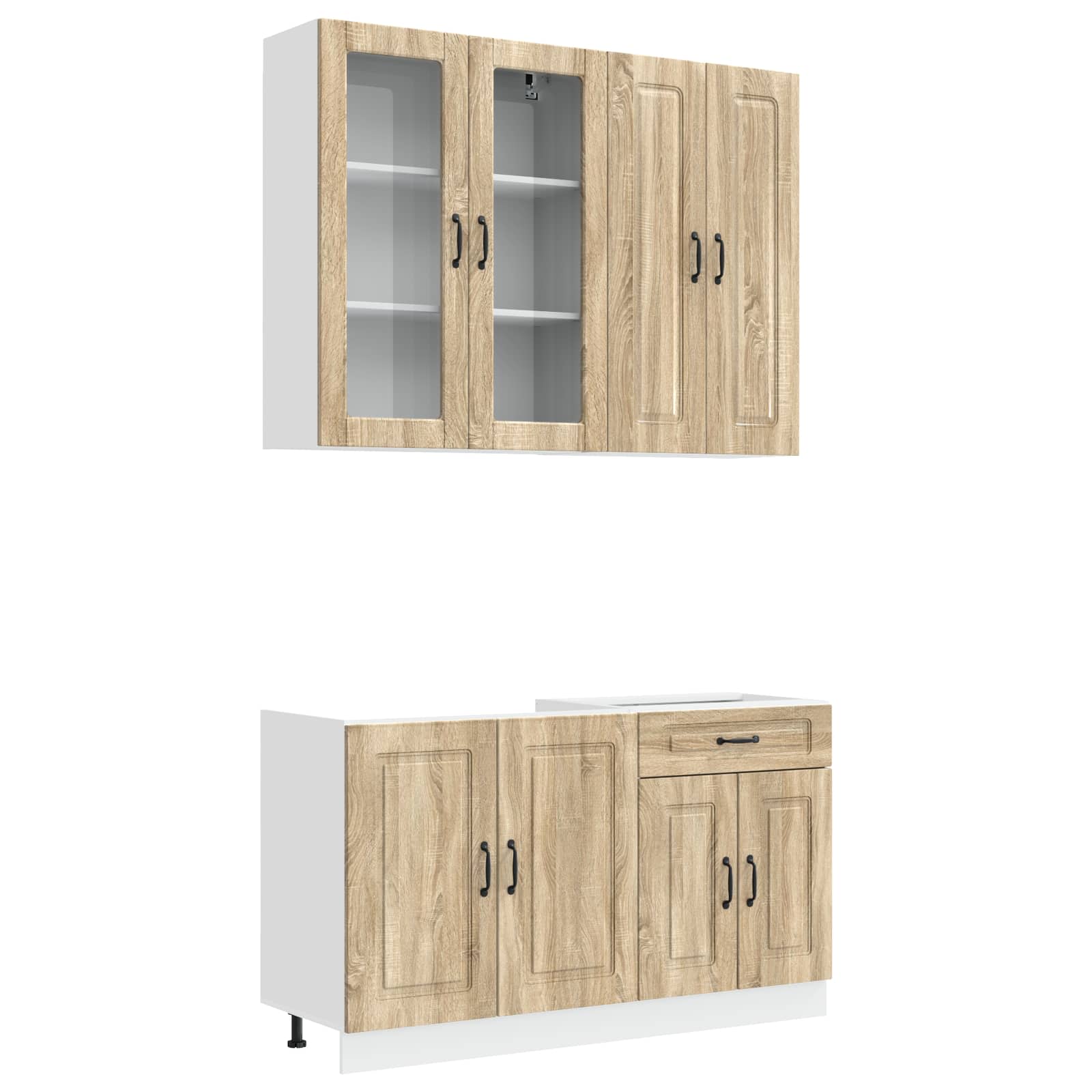 Virtuvės vienetas KALMAR 4 pcs Sonoma ąžuolas Apdirbta mediena