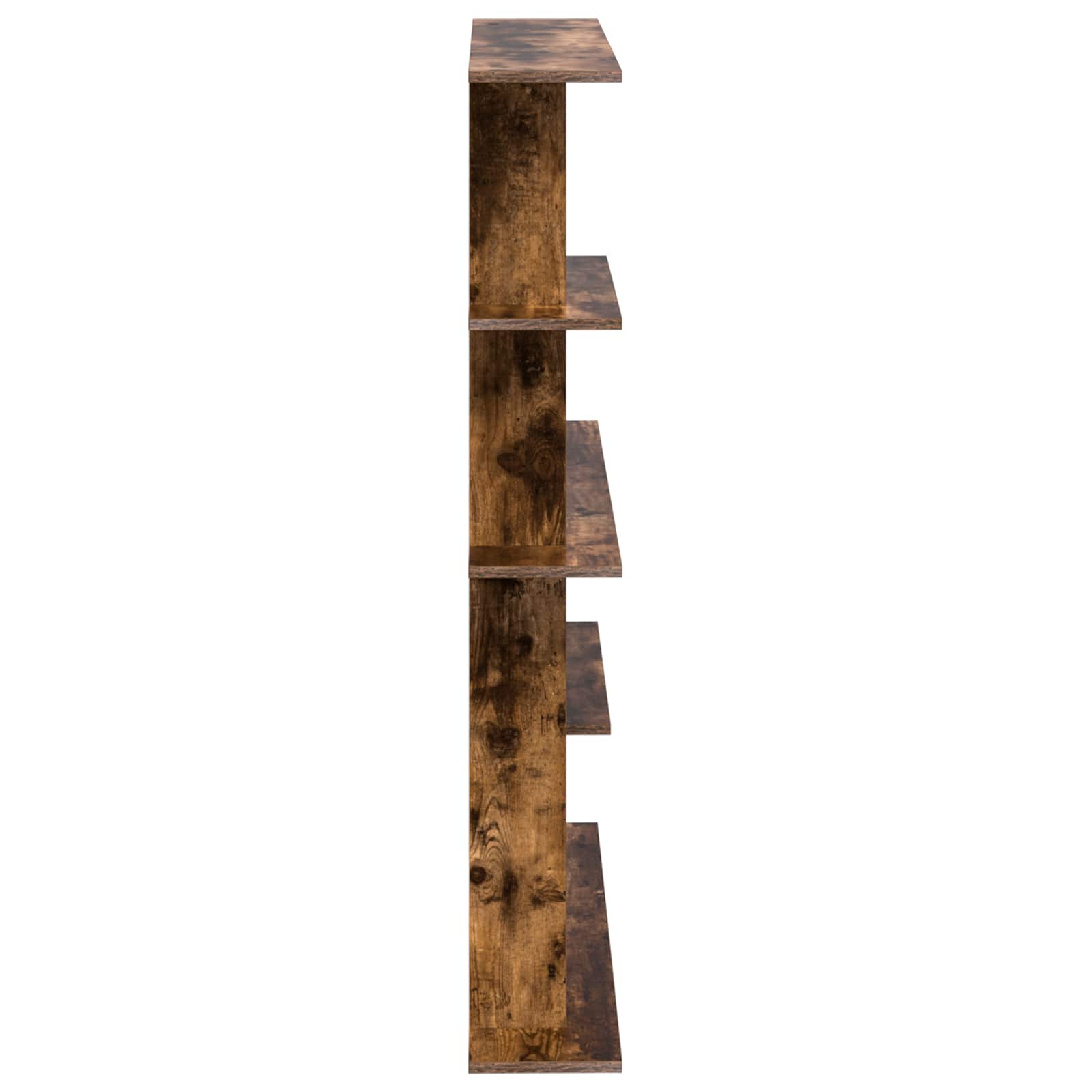 Sieninė Lentynų Vienetų Ruda 102 x 20 x 130 cm Apdirbta mediena