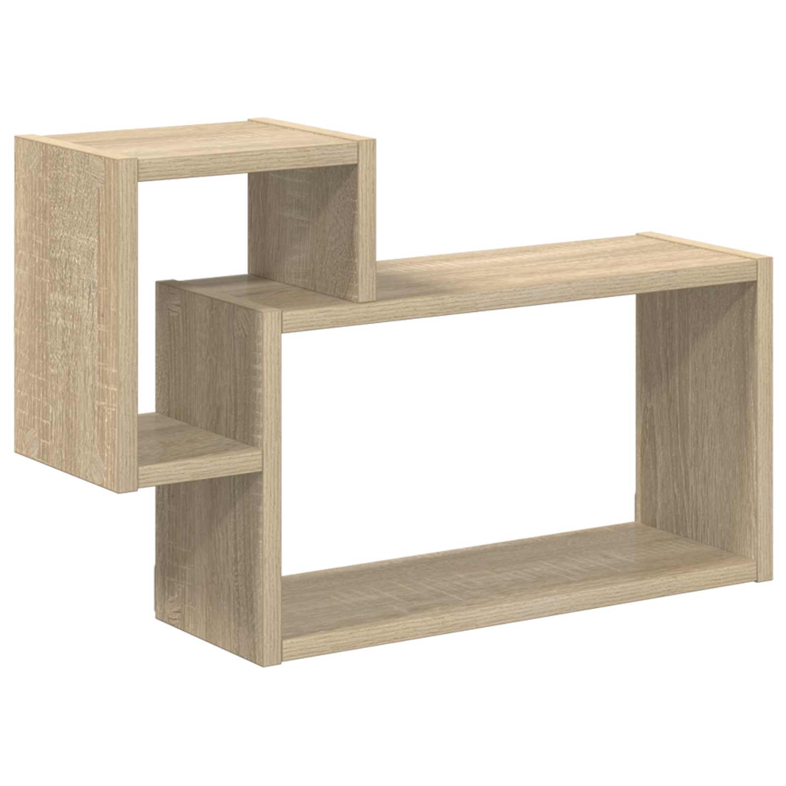 Sieninė lentyna Sieninis Ruda 55 x 15 x 35 cm Apdirbta mediena