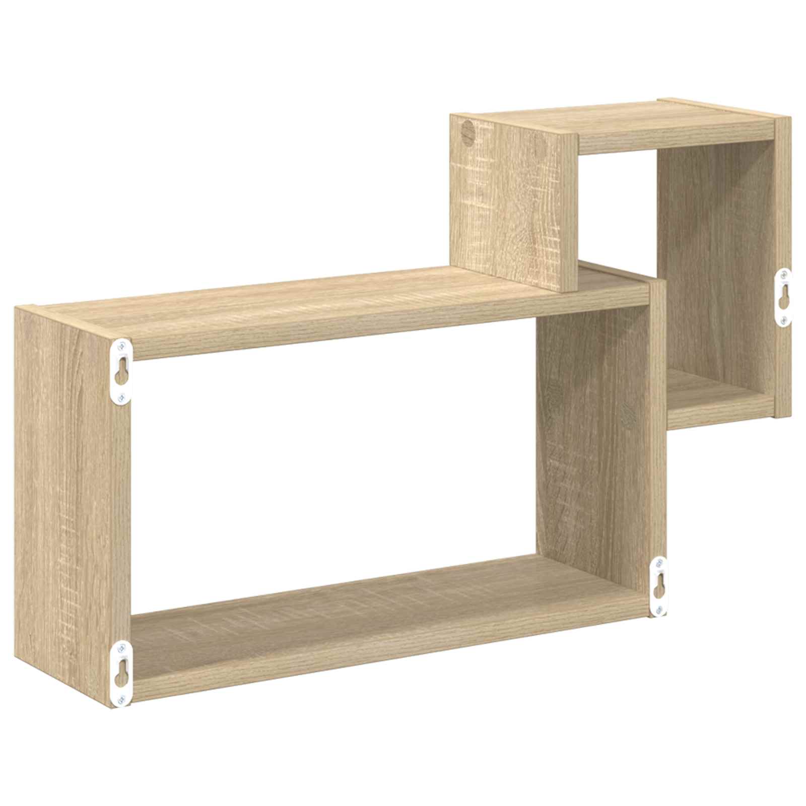 Sieninė lentyna Sieninis Ruda 55 x 15 x 35 cm Apdirbta mediena