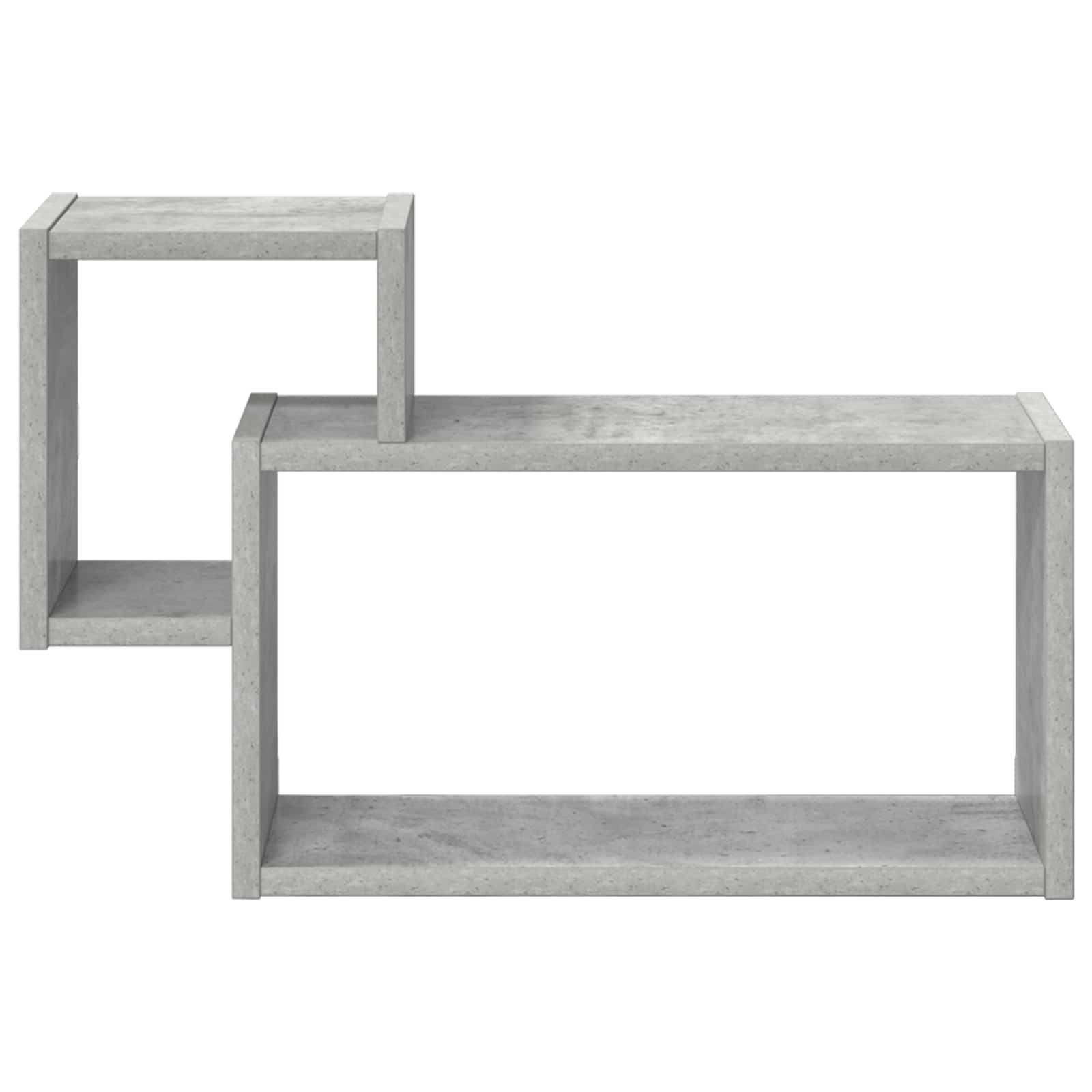 Sieninė lentyna Sieninis Pilka 55 x 15 x 35 cm Apdirbta mediena