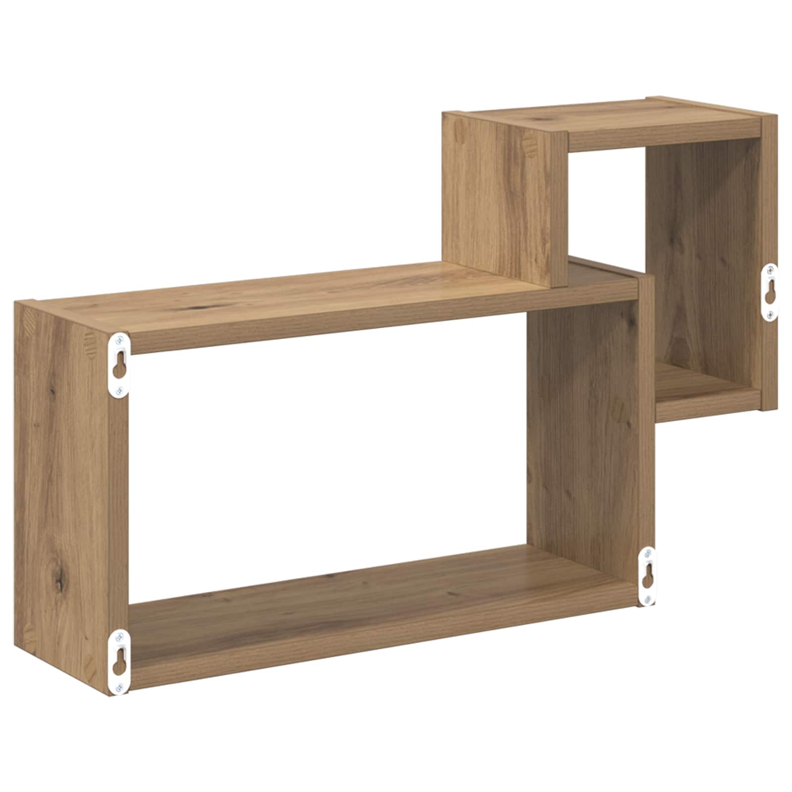 Sieninė lentyna Sieninis Ruda 55 x 15 x 35 cm Apdirbta mediena