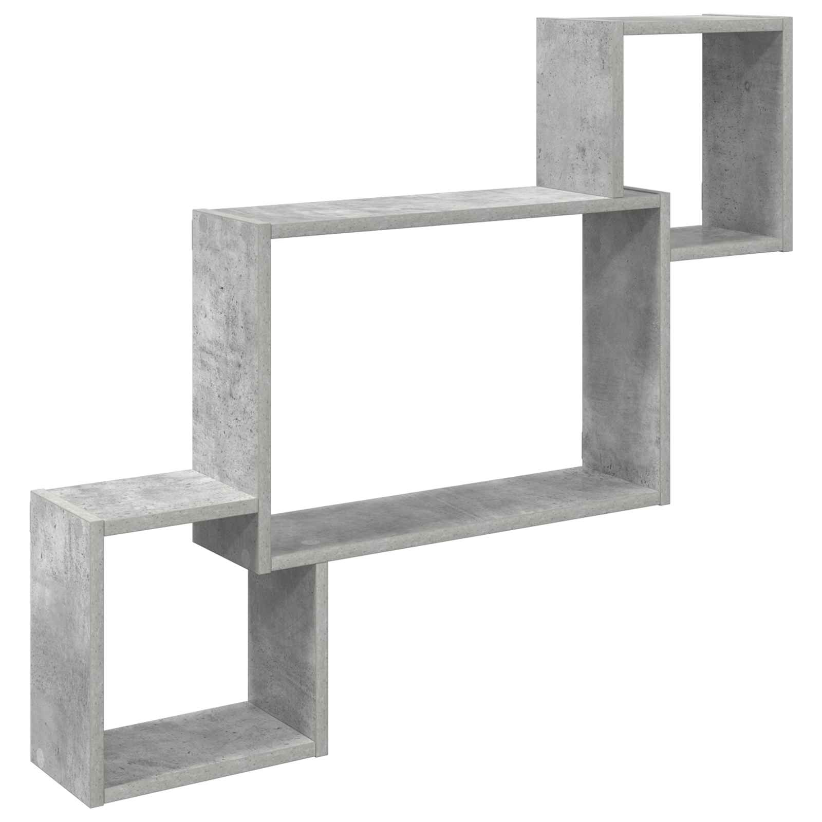 Sieninė lentyna Sieninis Pilka 91,5 x 15 x 76 cm