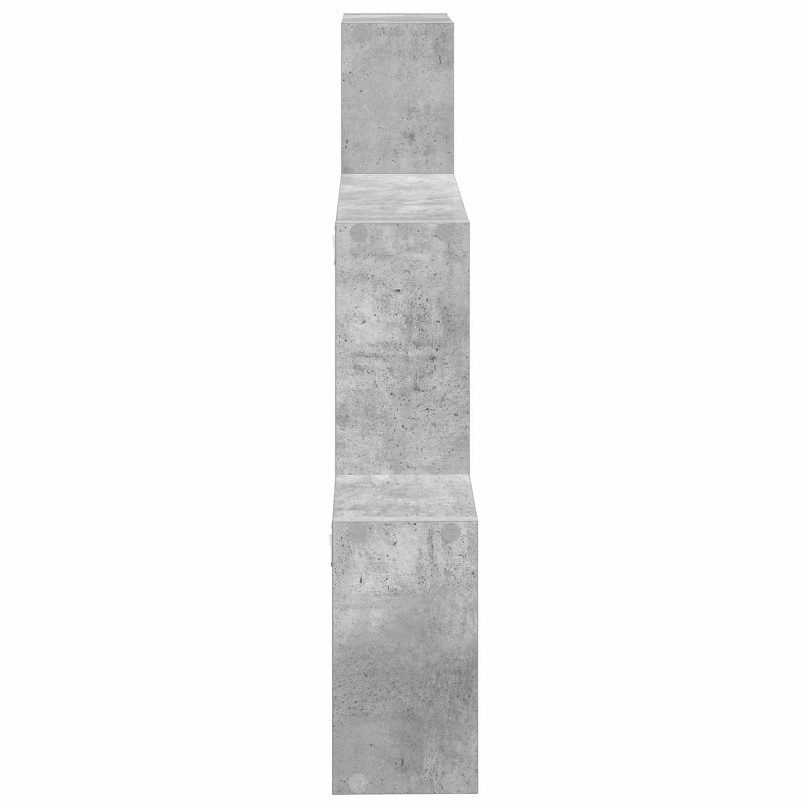 Sieninė lentyna Sieninis Pilka 91,5 x 15 x 76 cm