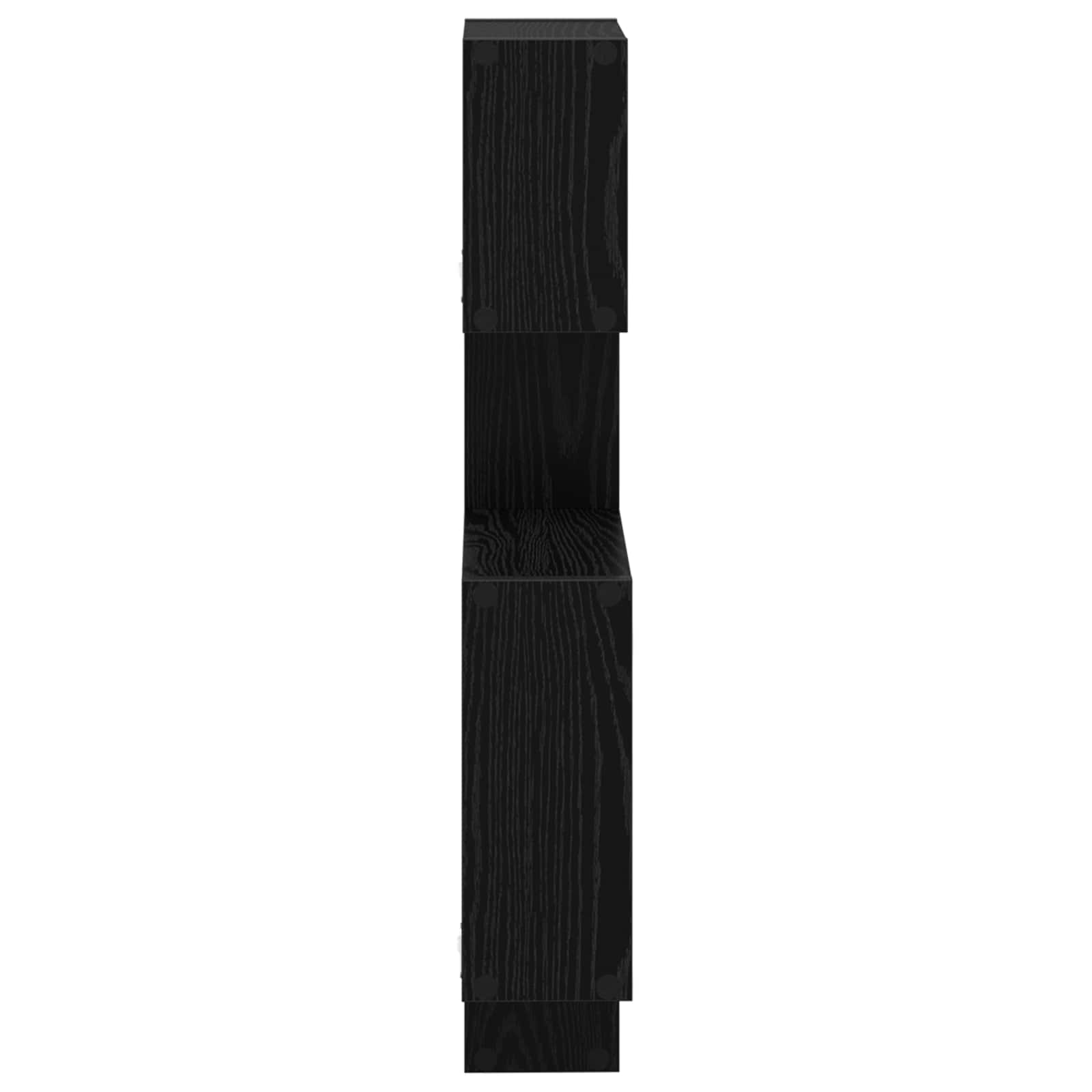 Sieniniai kubiniai lentynos Sieninis Juoda 64 x 13,5 x 91,5 cm
