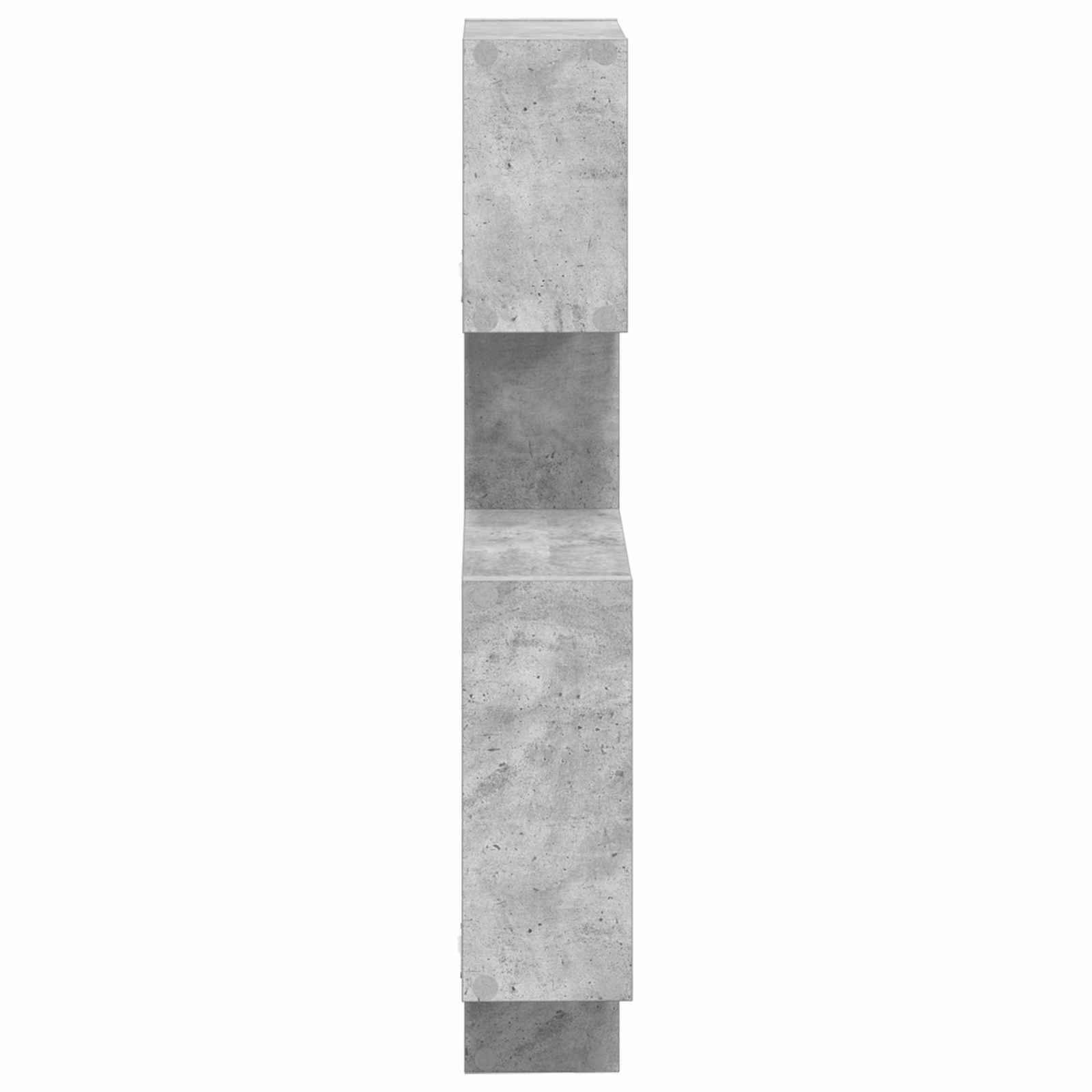 Sieniniai kubiniai lentynos Sieninis Pilka 64 x 13,5 x 91,5 cm