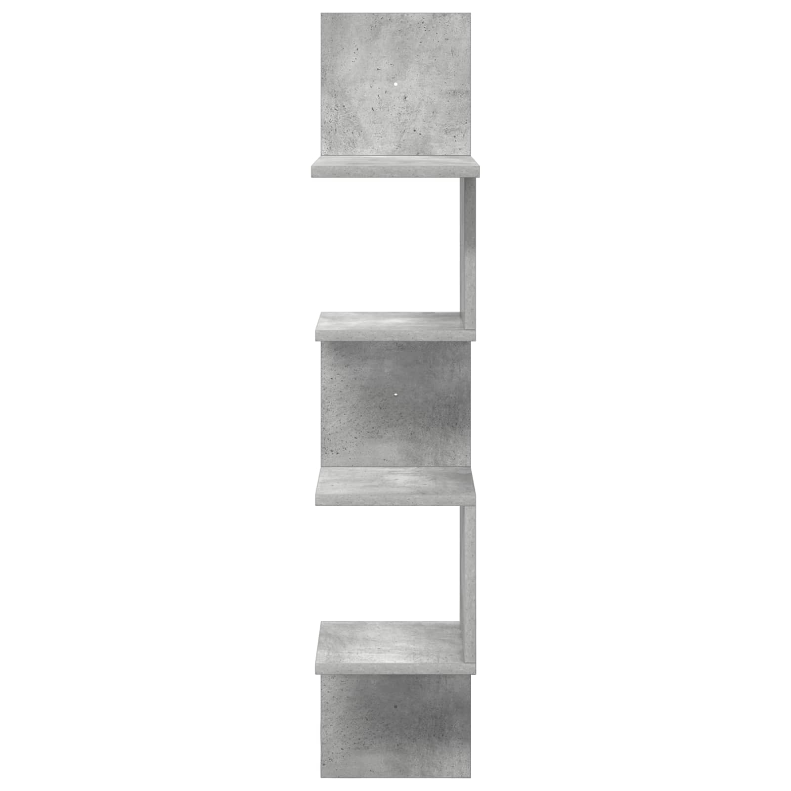 Sieninė lentyna Sieninis Pilka 32 x 21 x 107 cm