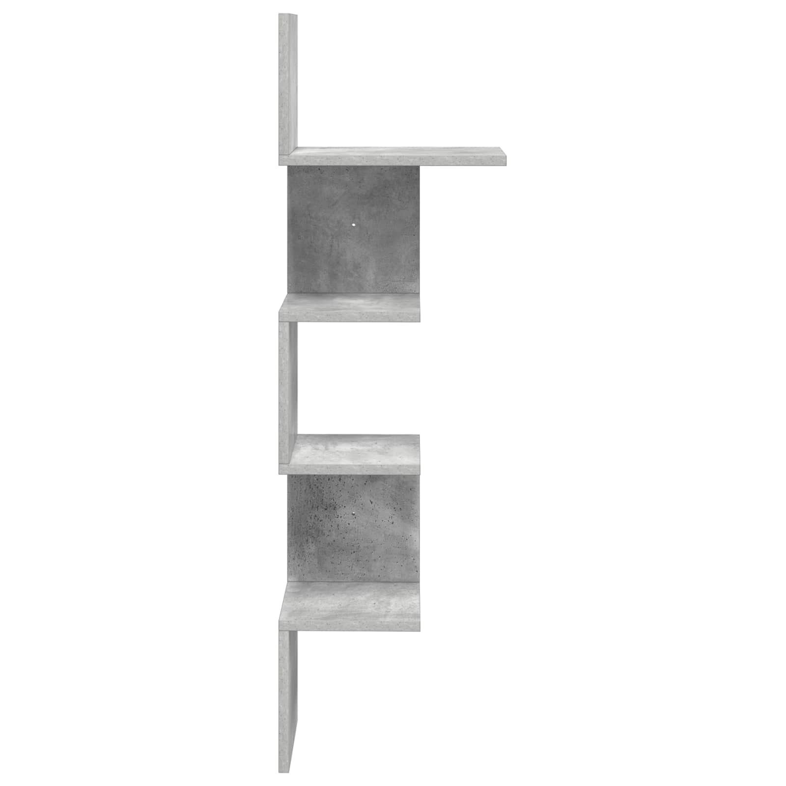 Sieninė lentyna Sieninis Pilka 32 x 21 x 107 cm
