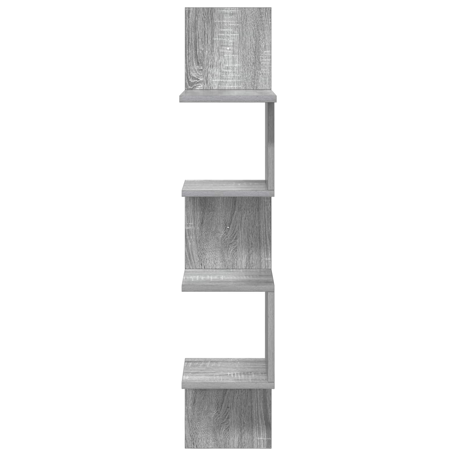 Sieninė lentyna Sieninis Pilka 32 x 21 x 107 cm