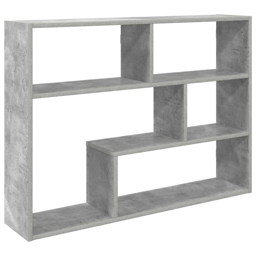 Sieninė lentyna Sieninis Pilka 95 x 20 x 69,5 cm